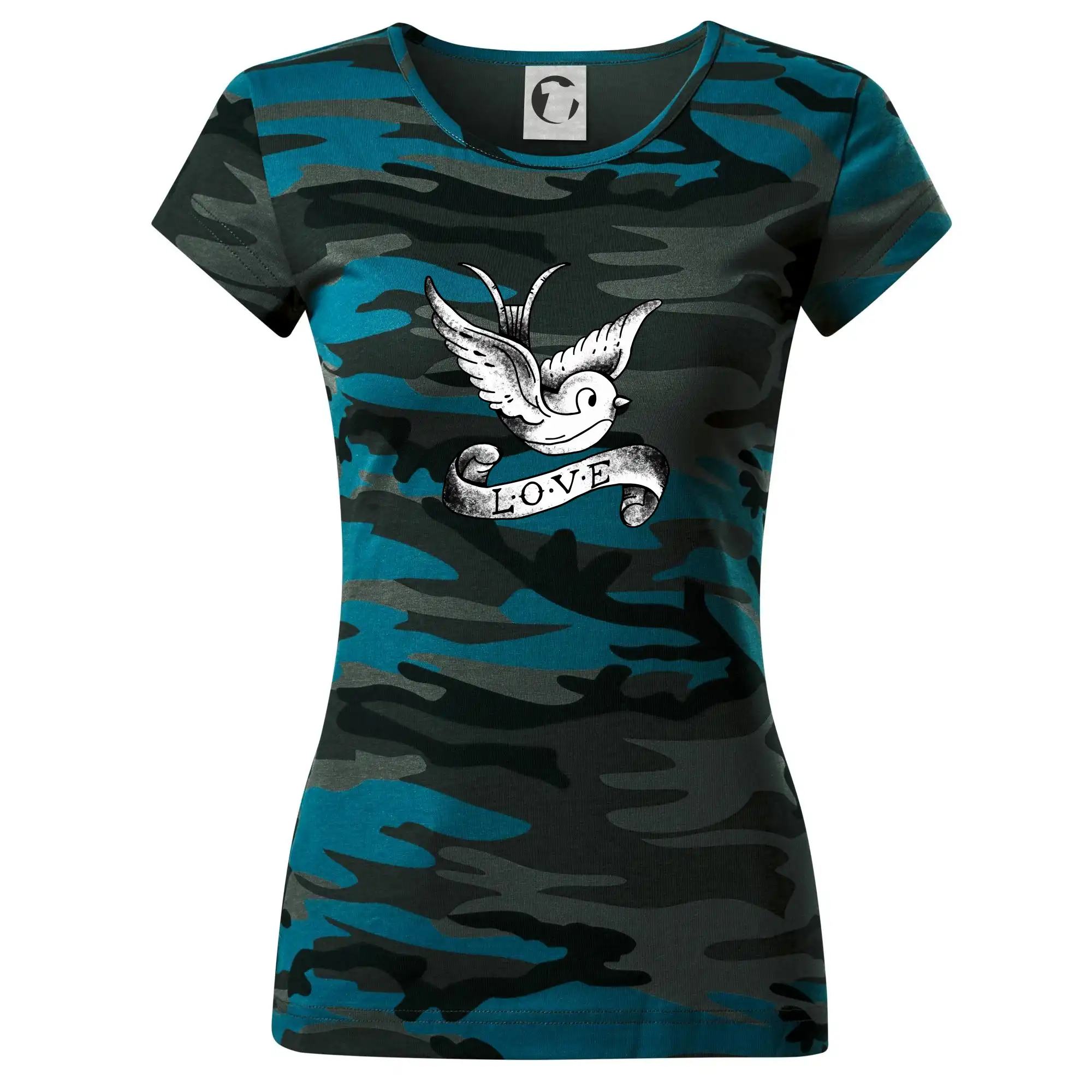 Love holubice - kreslená