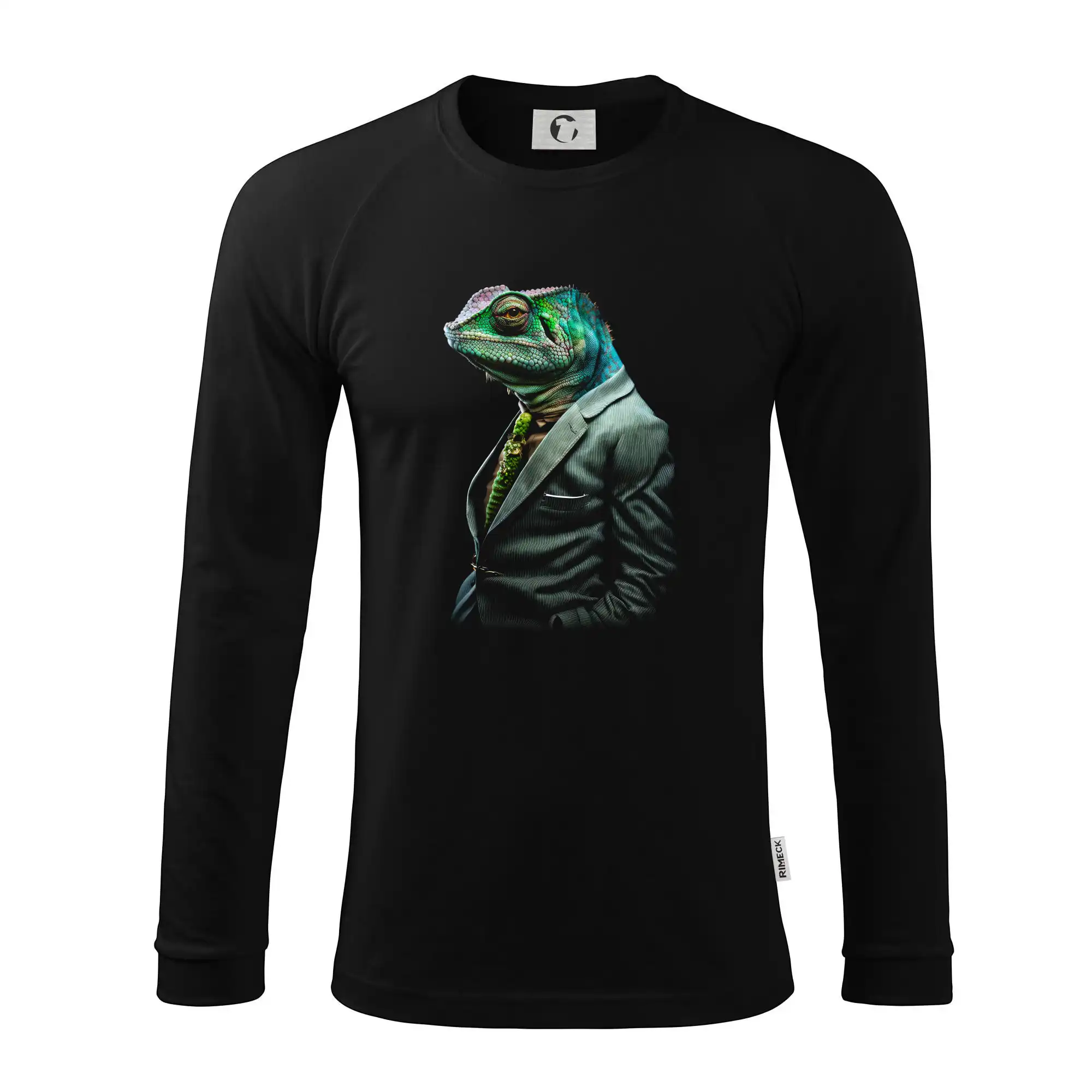 Chameleon v obleku