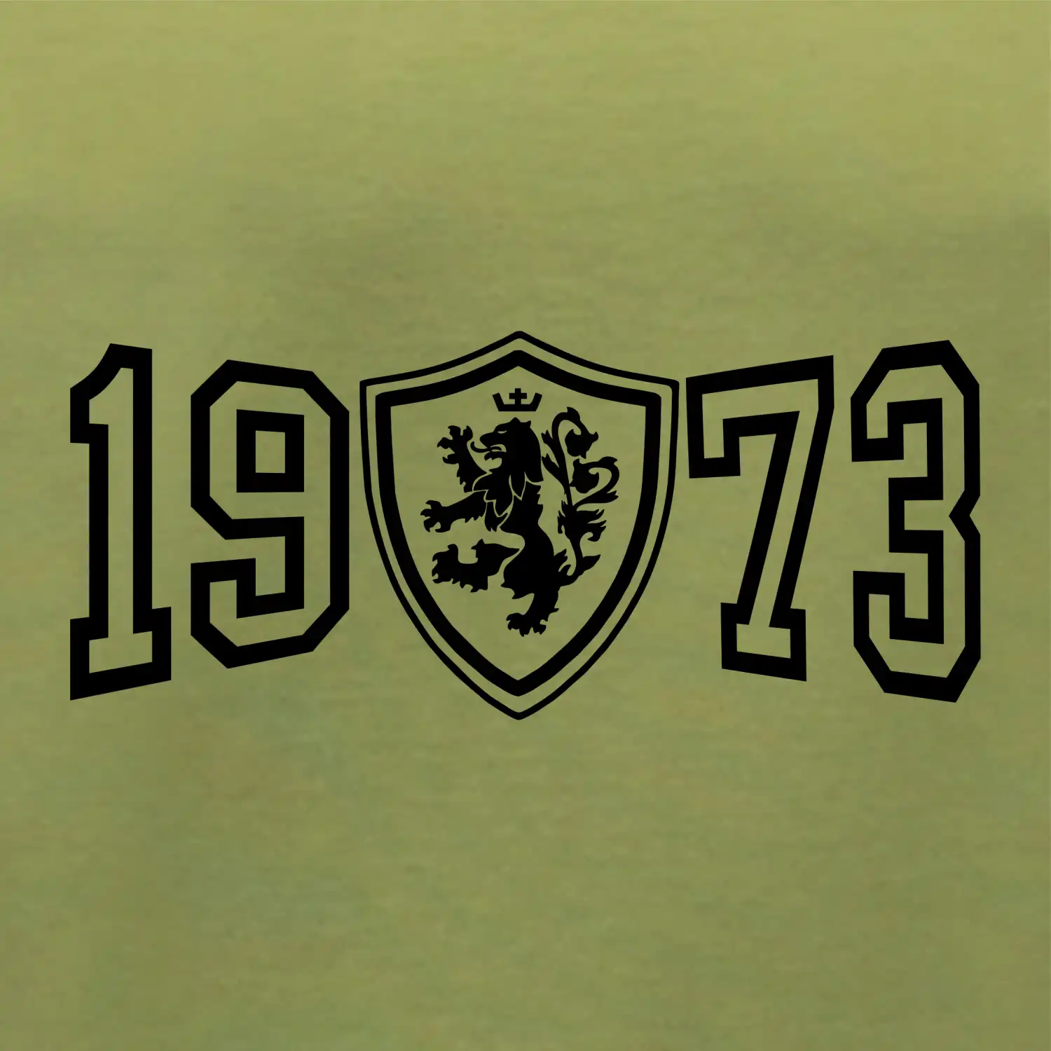 Narozeninový motiv - znak - 1973