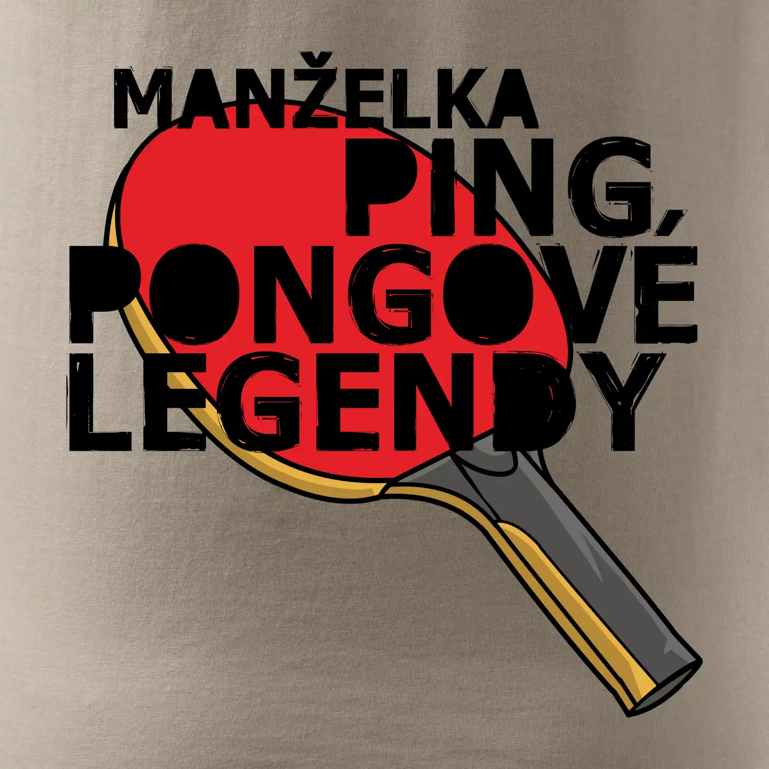 Manželka ping pongové legendy