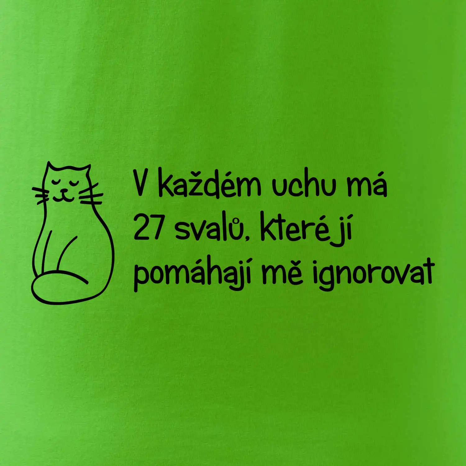 Kočka - 27 svalů
