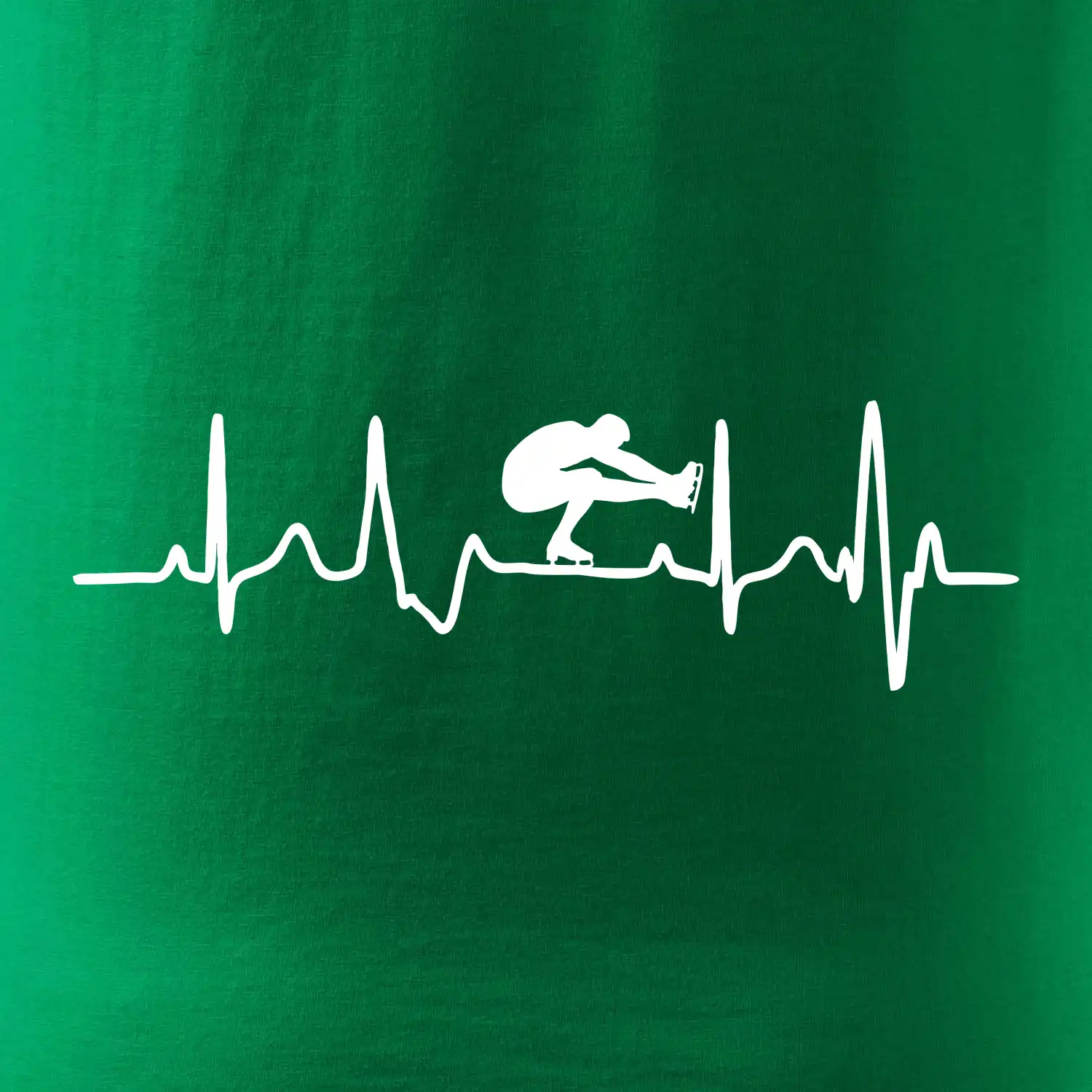 EKG lední brusle