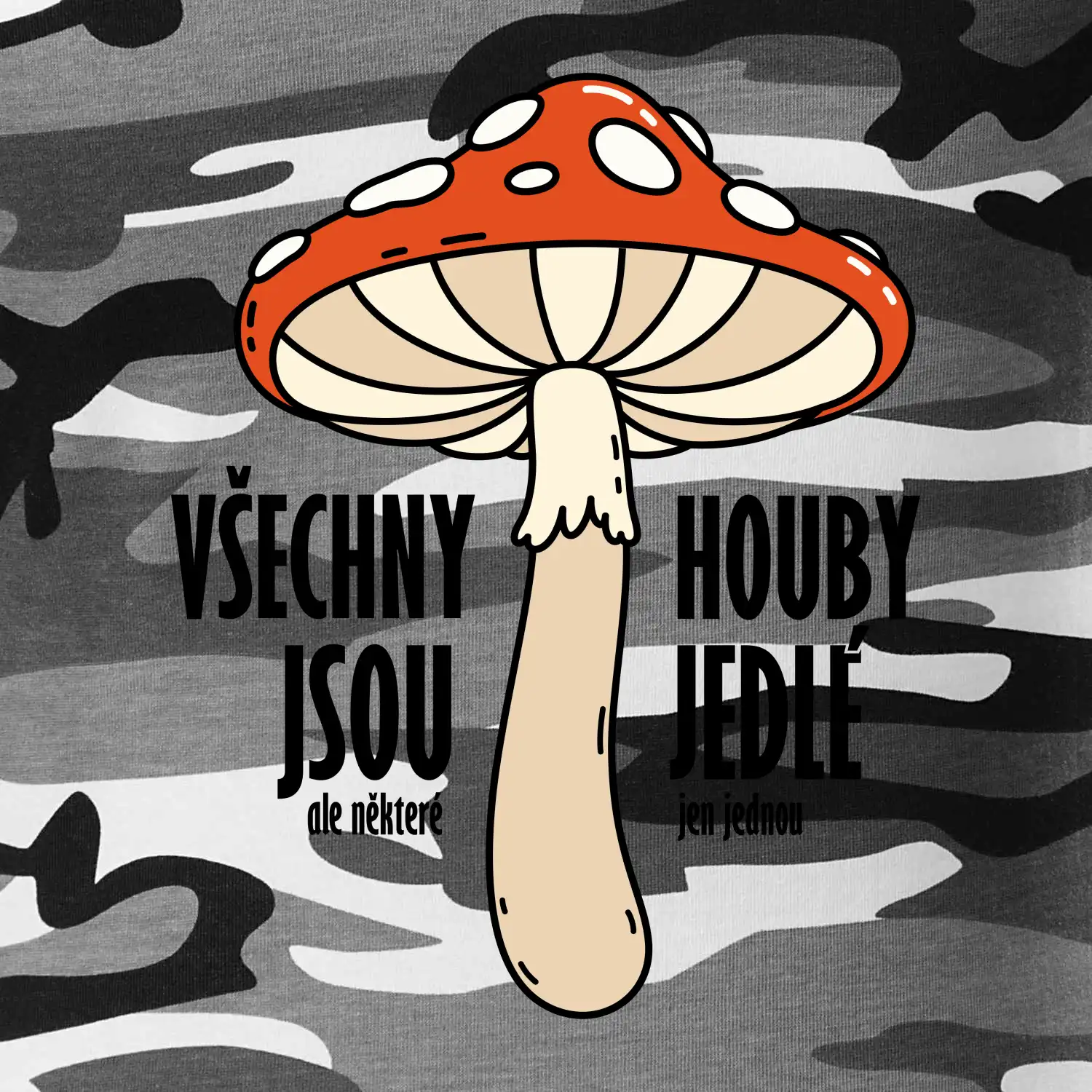 Všechny houby jsou jedlé