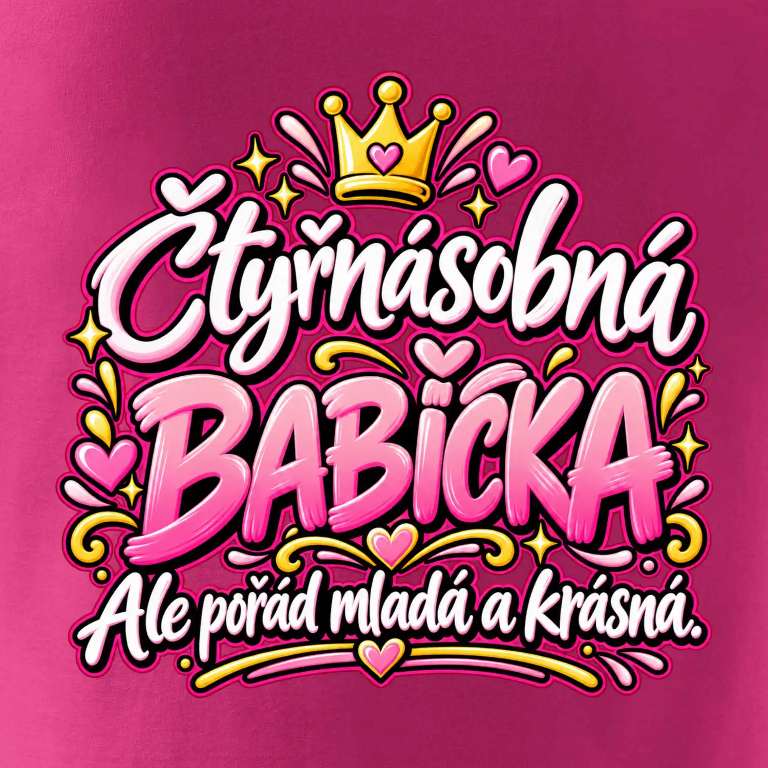 Čtyřnásobná babička Ale pořád mladá a krásná