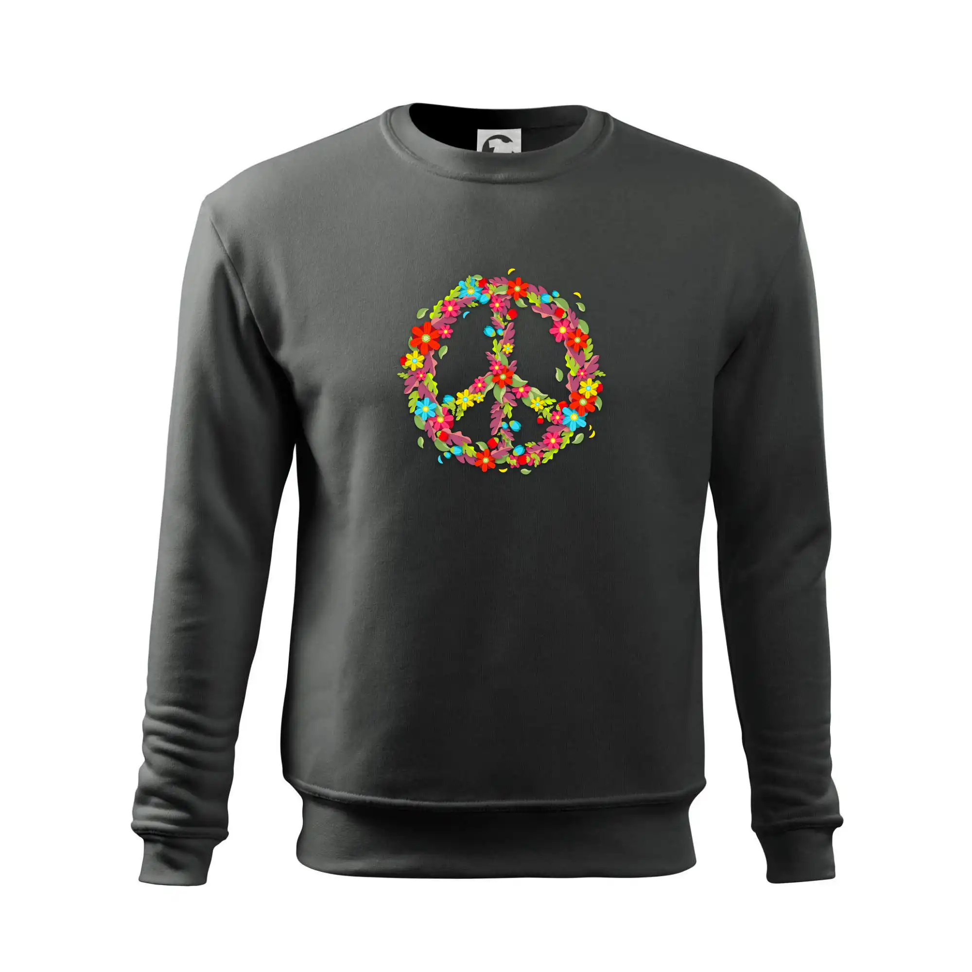 Peace symbol červené květiny