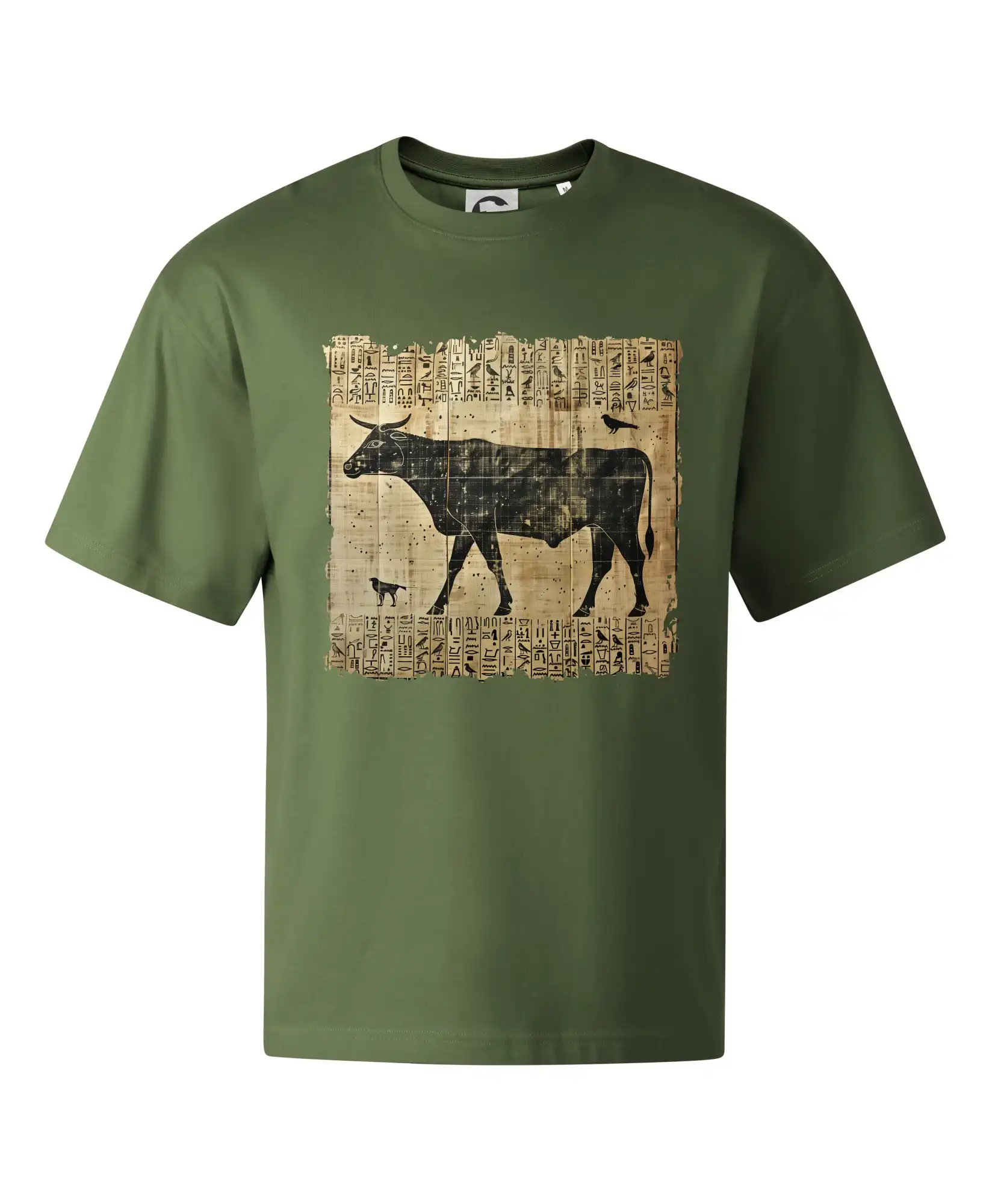 Egyptské hieroglyfy kráva
