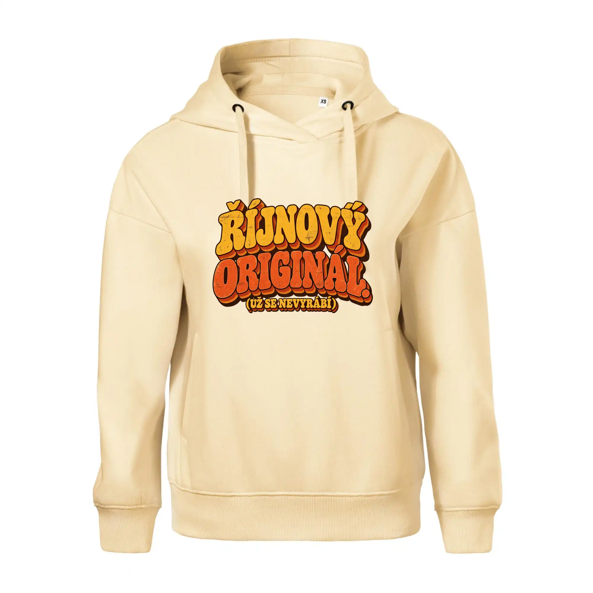 Říjnový originál už se nevyrábí retro nápis