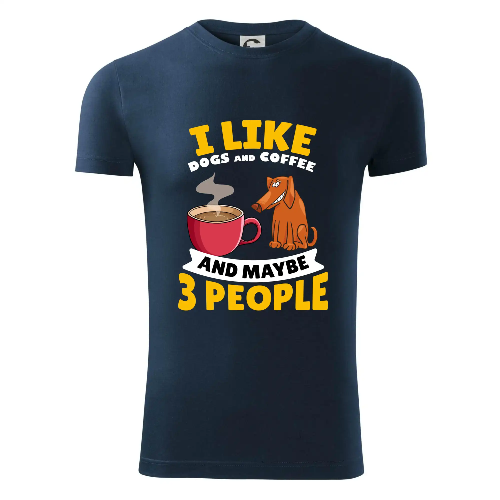 I like dogs and coffee and maybe 3 people