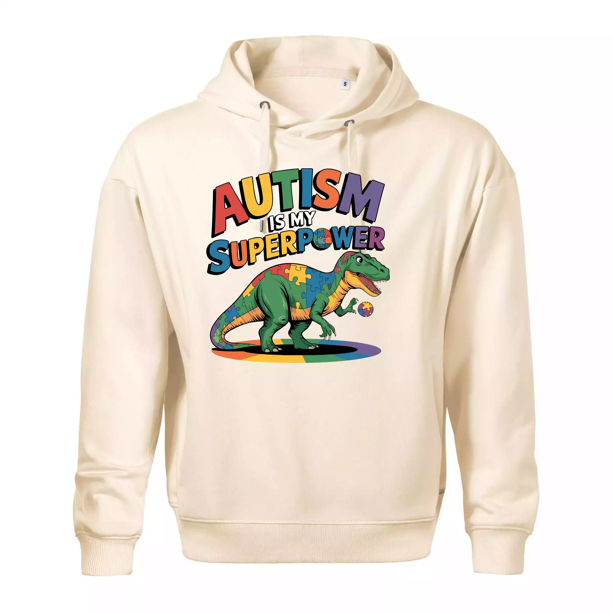 Stojící Rex Autism is my superpower