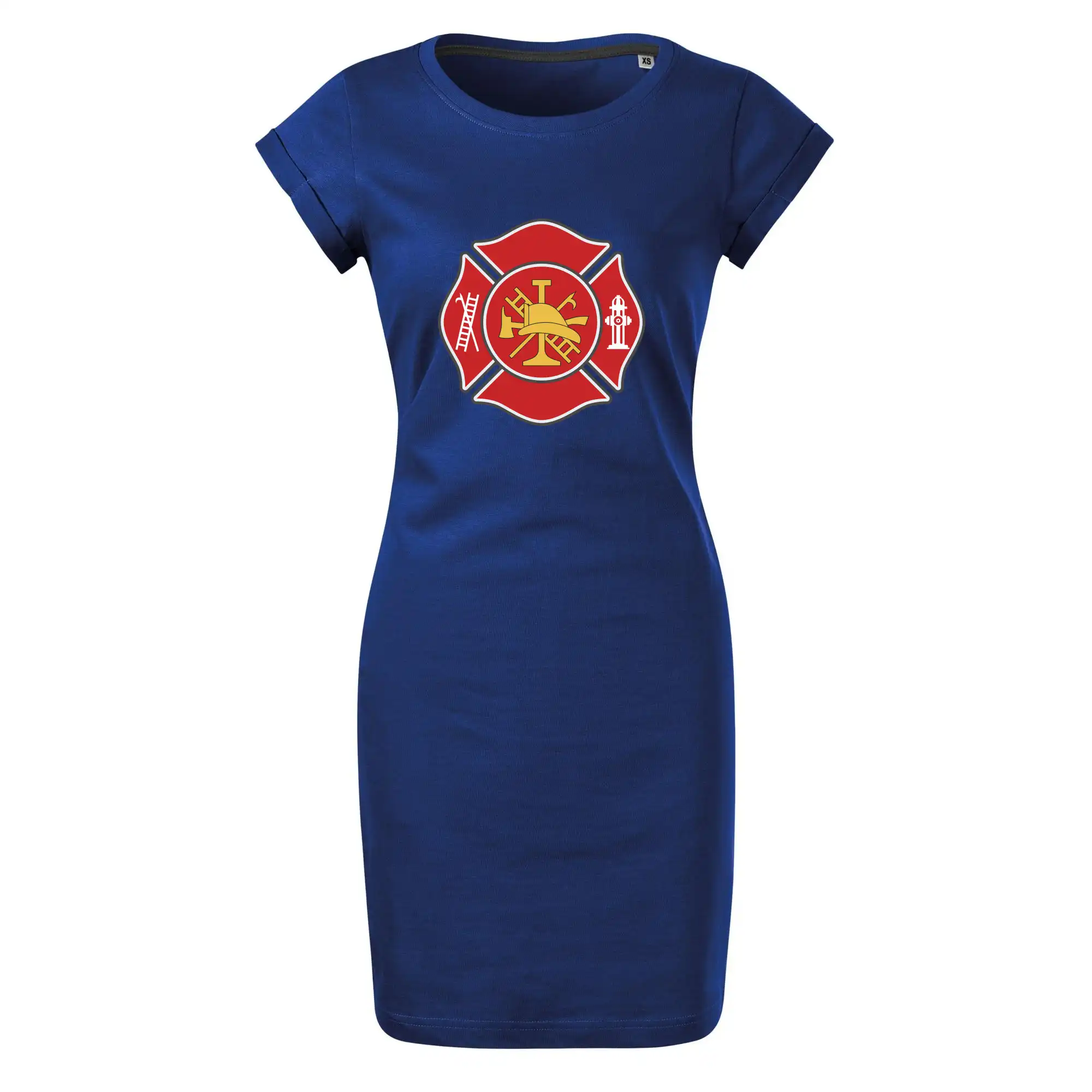 Fire department logo červené