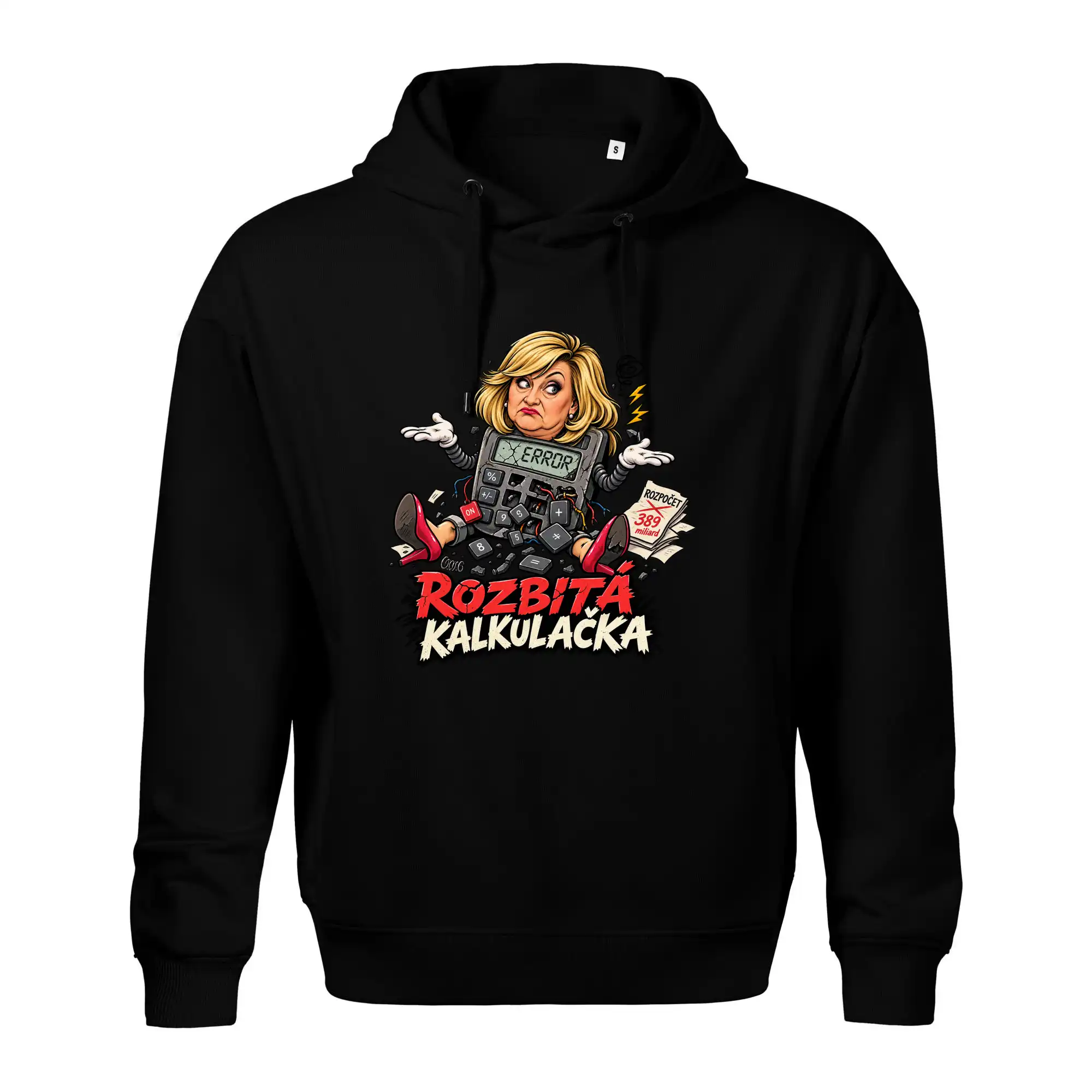 Alenka - rozbitá kalkulačka