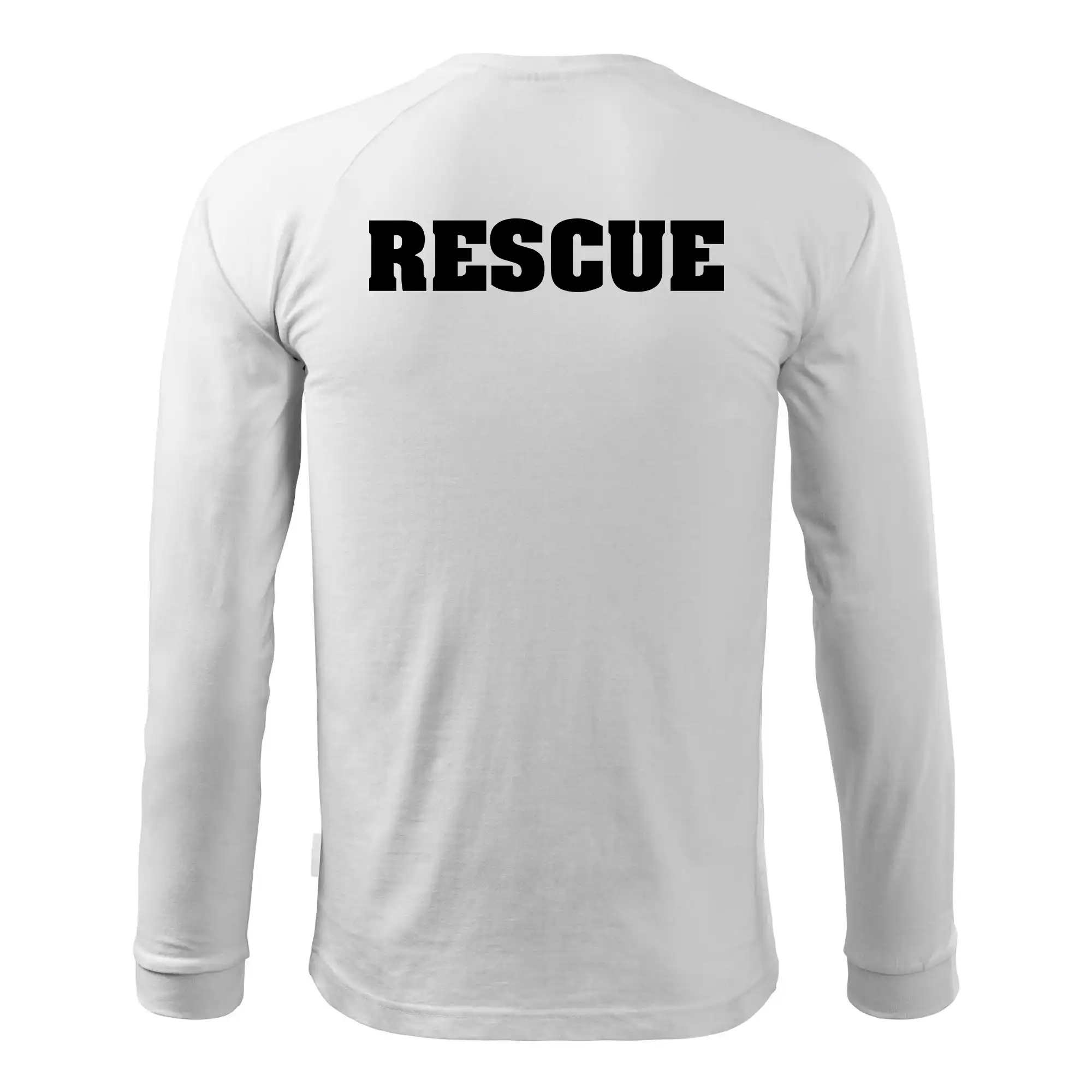 Rescue - Hvězda na prsu +  nápis na zádech