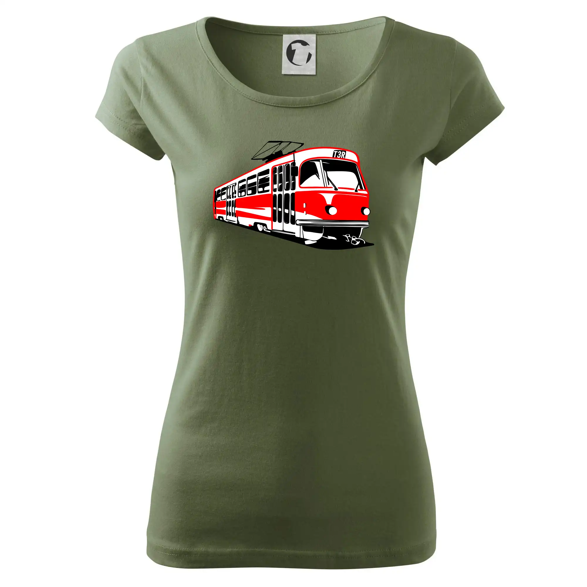 Tramvaj T3R barevná