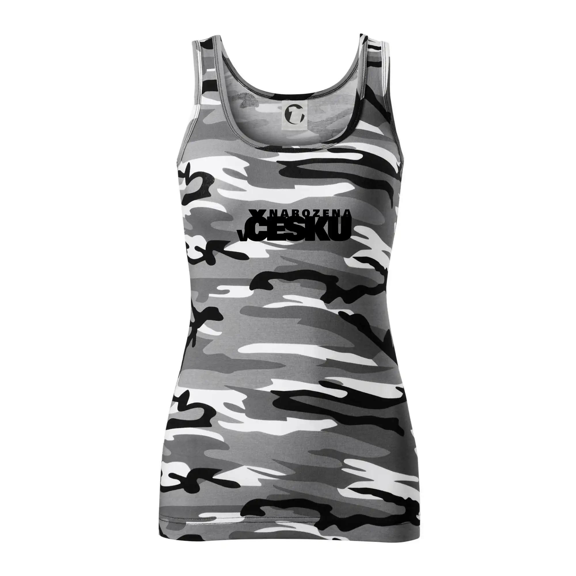 Nápis - Narozena v Česku