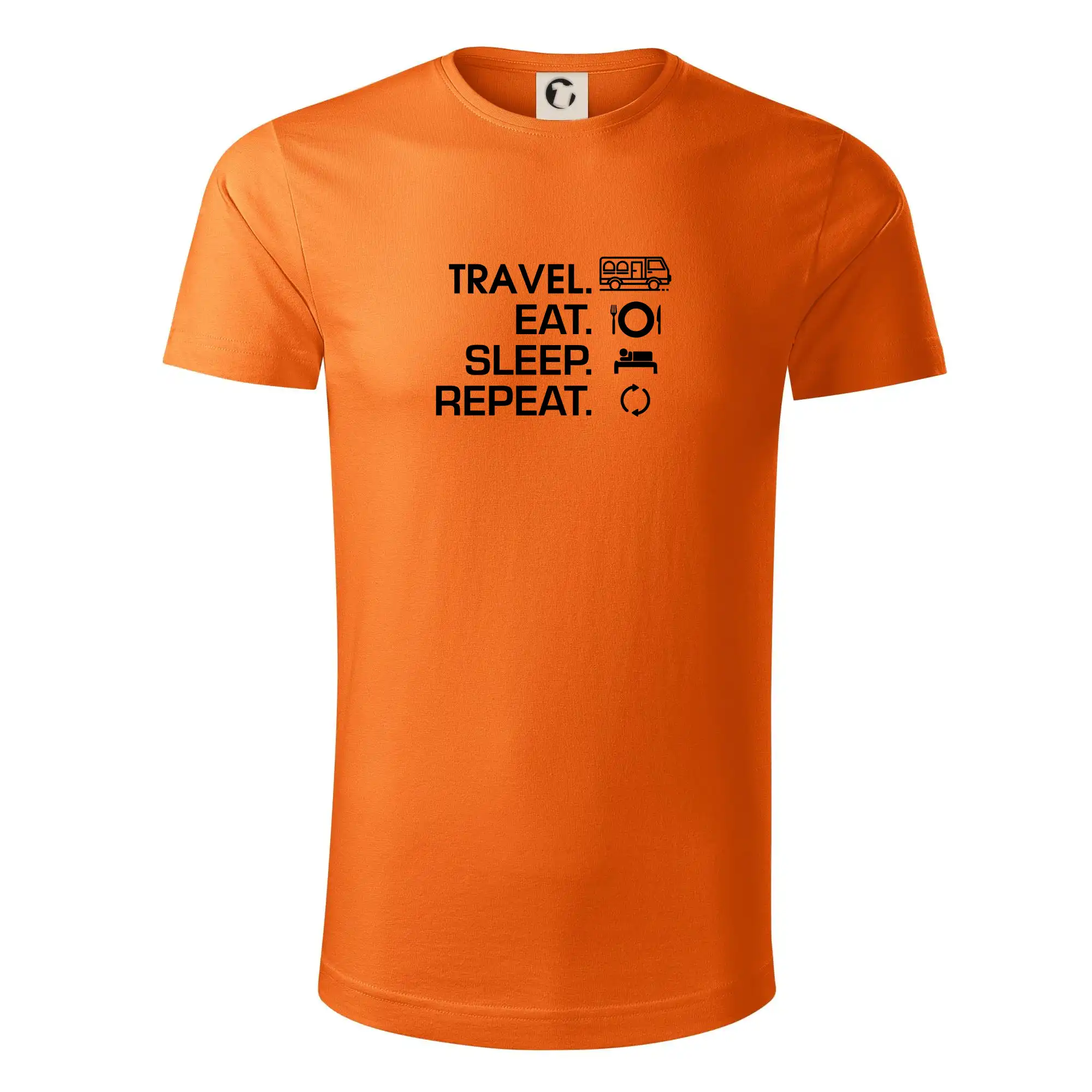 Eat sleep travel - Van