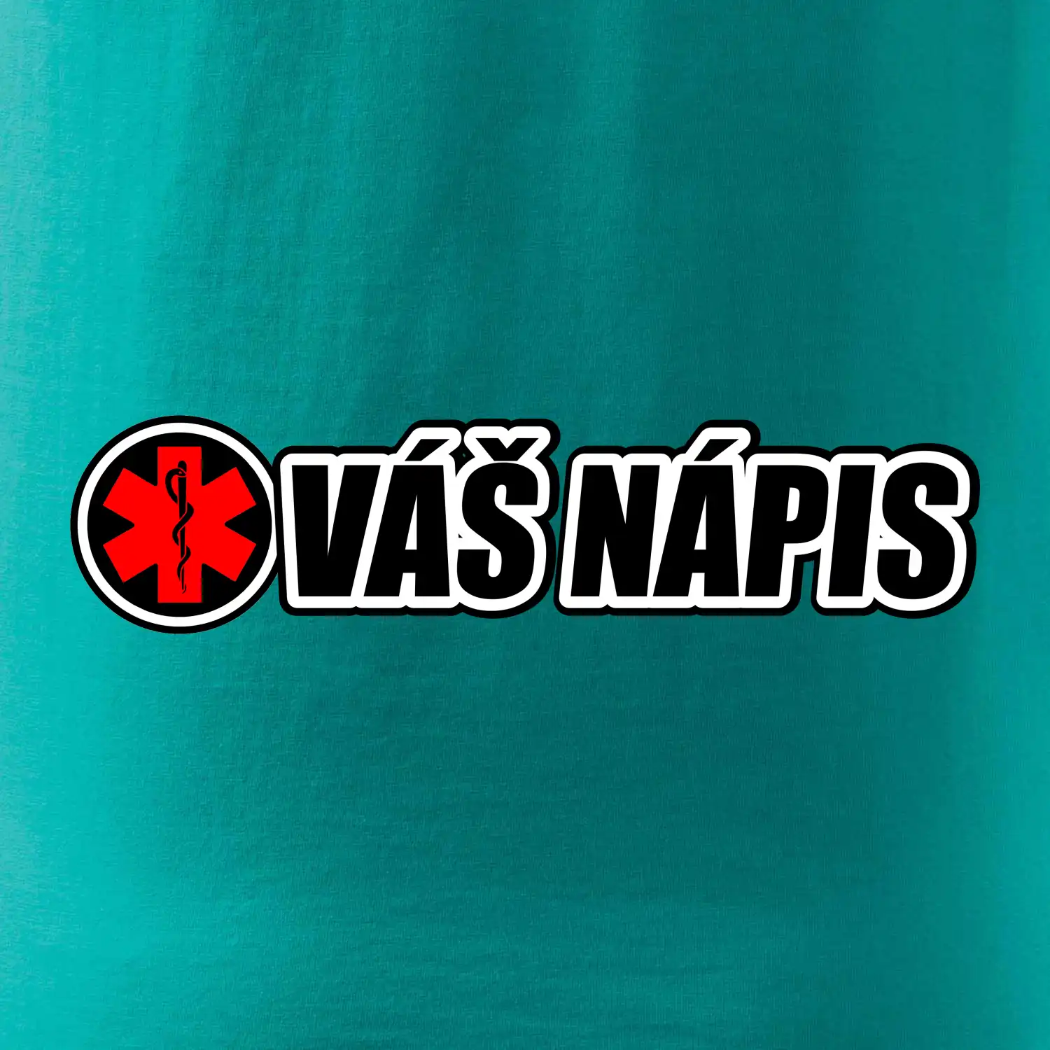 Kulatý kříž - tvůj nápis