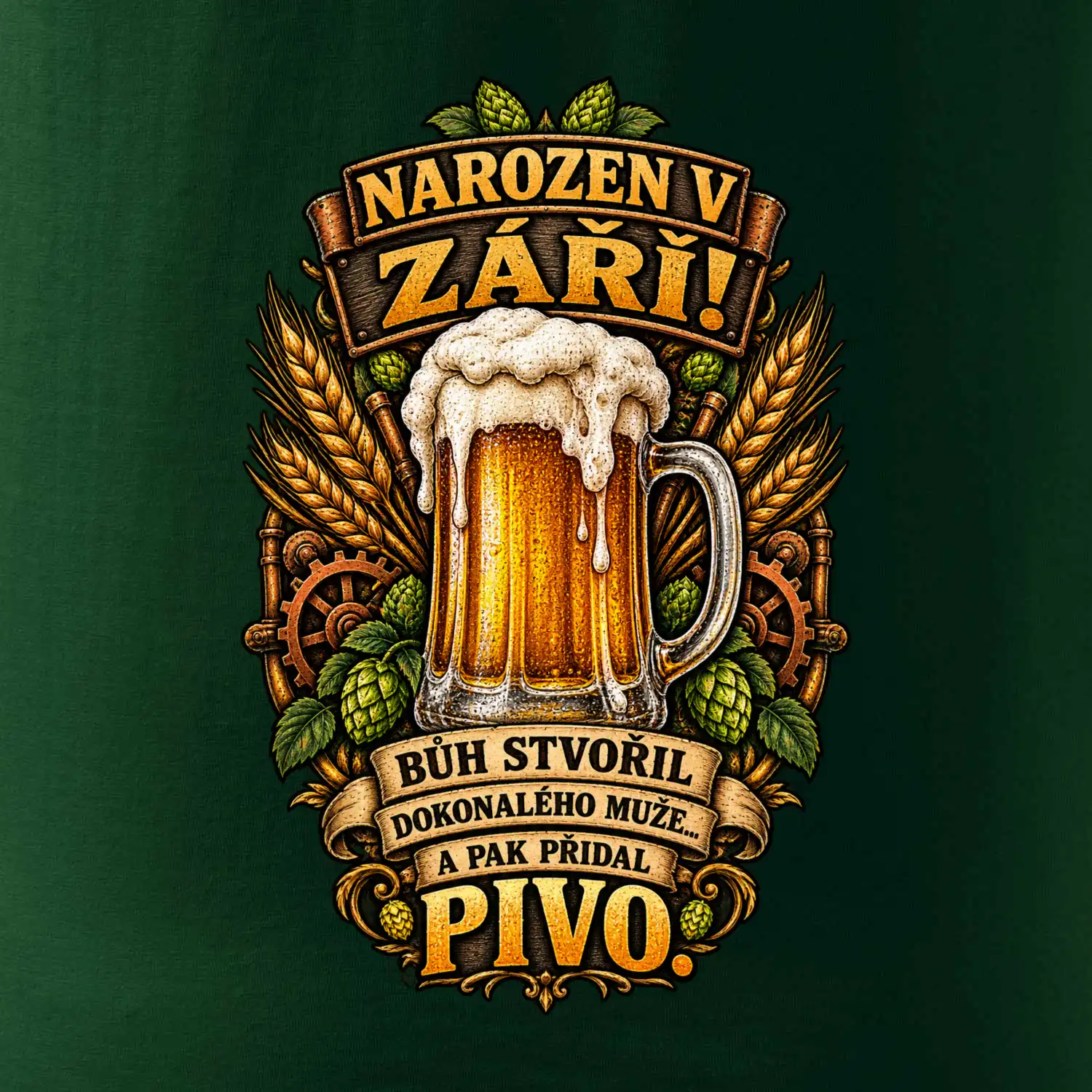Narozen v září! Pivo
