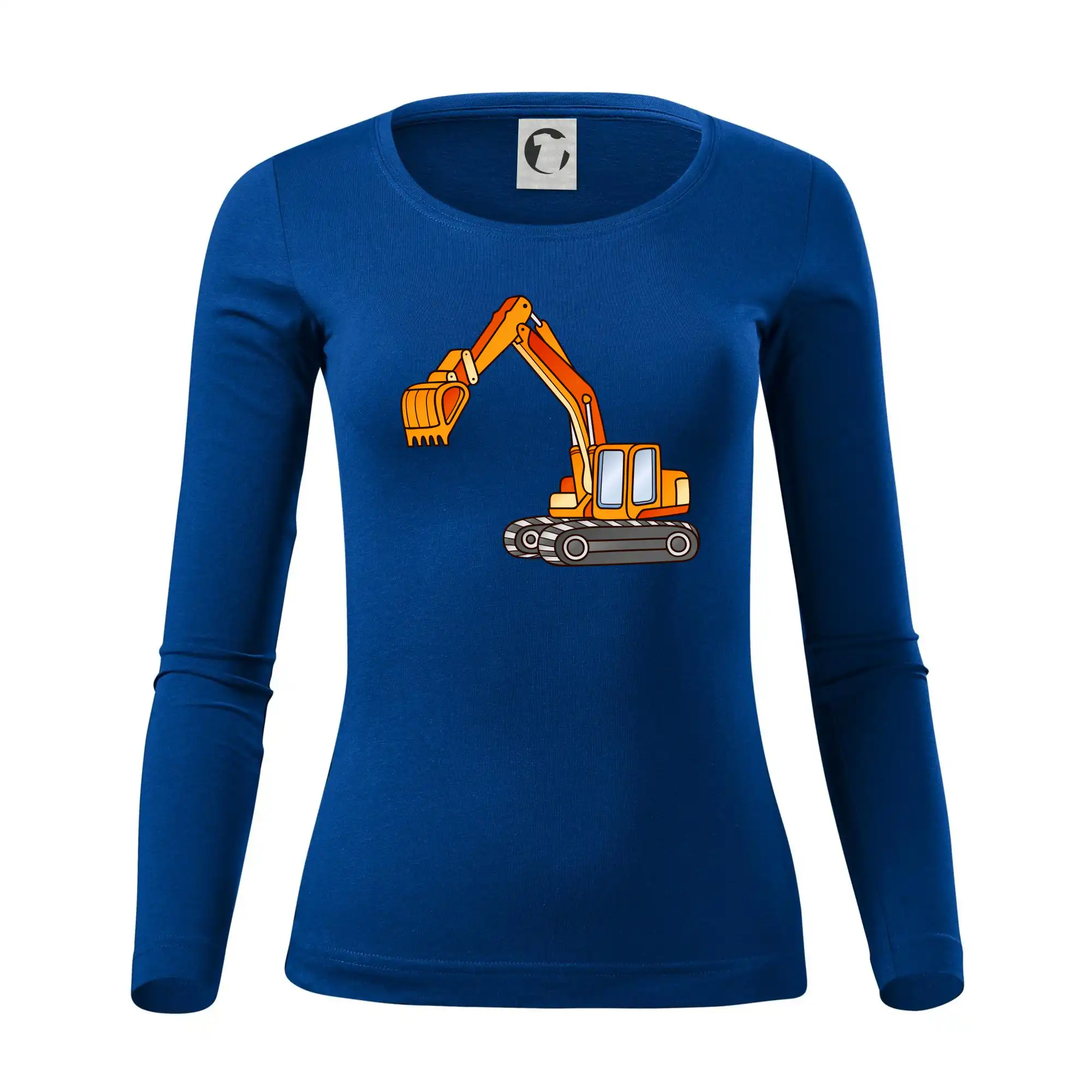 Bagr bez nápisu oranžový