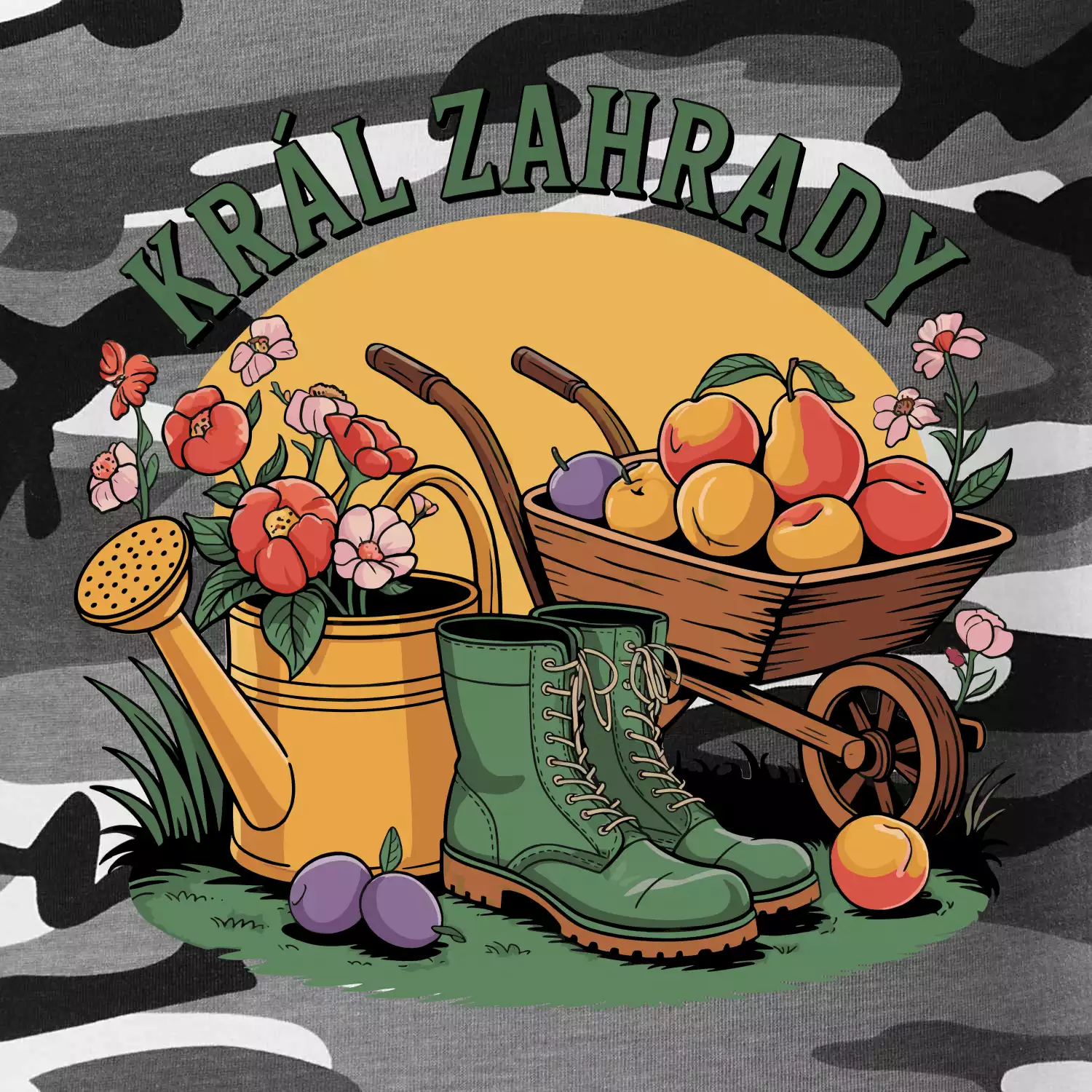 Král zahrady - boty