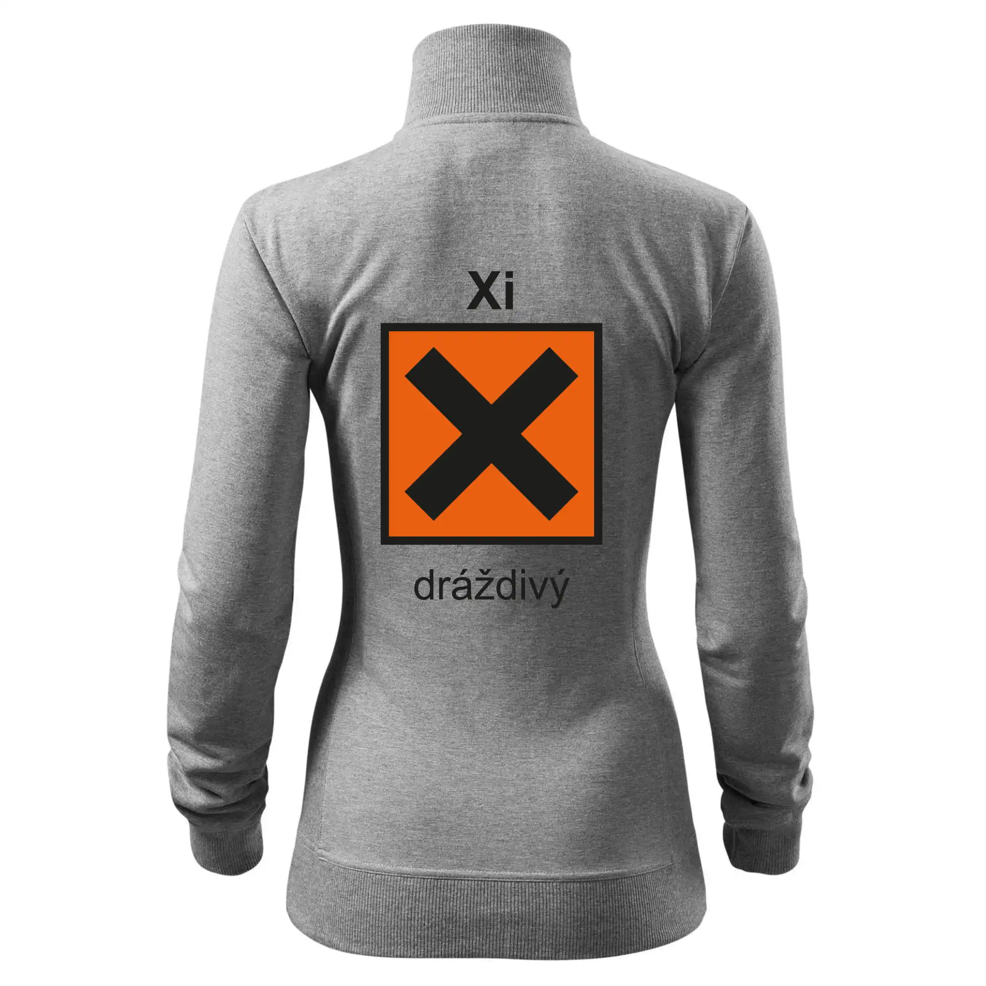 Xi Dráždivý - Výstražná tabulka na tričku