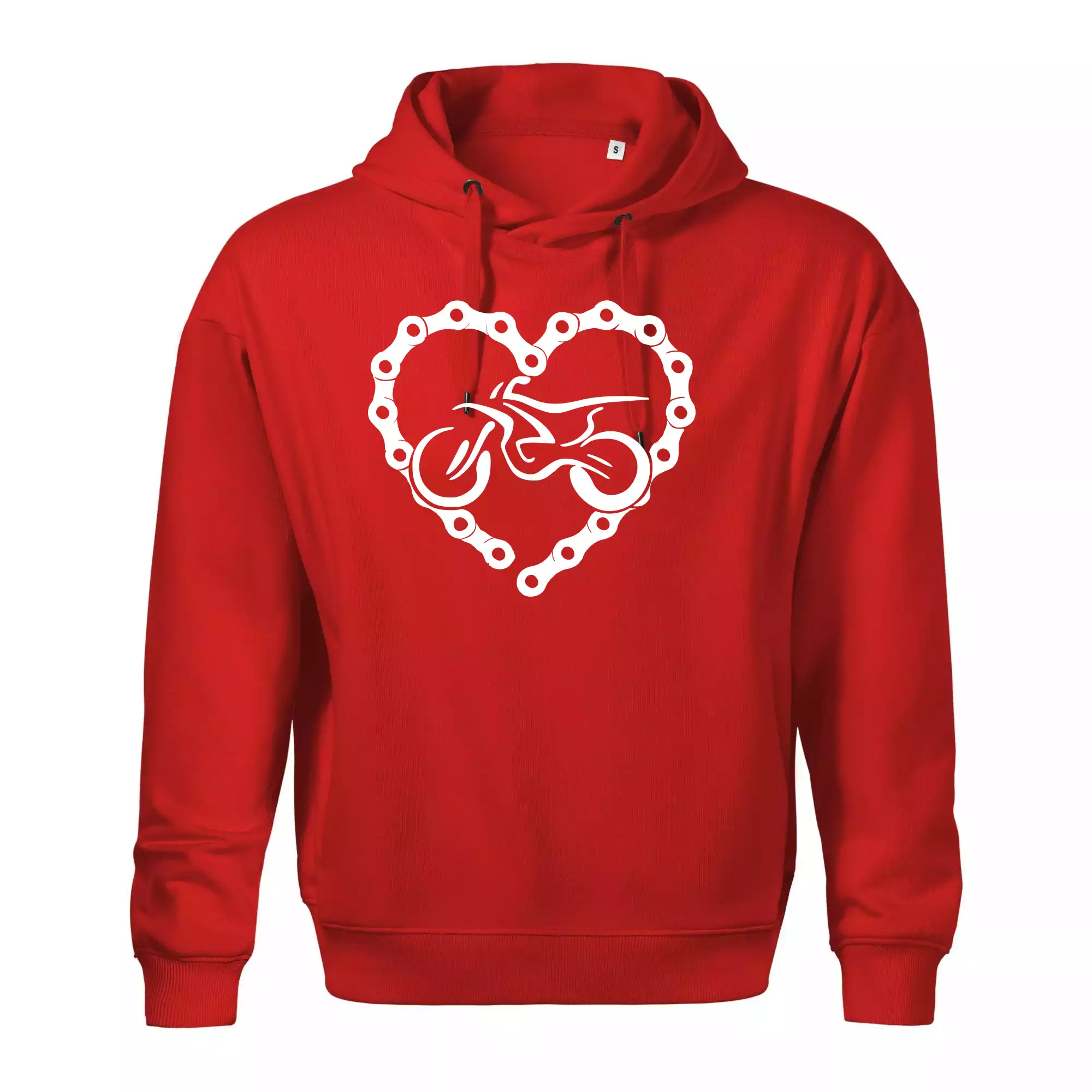 Moto srdce řetěz - enduro