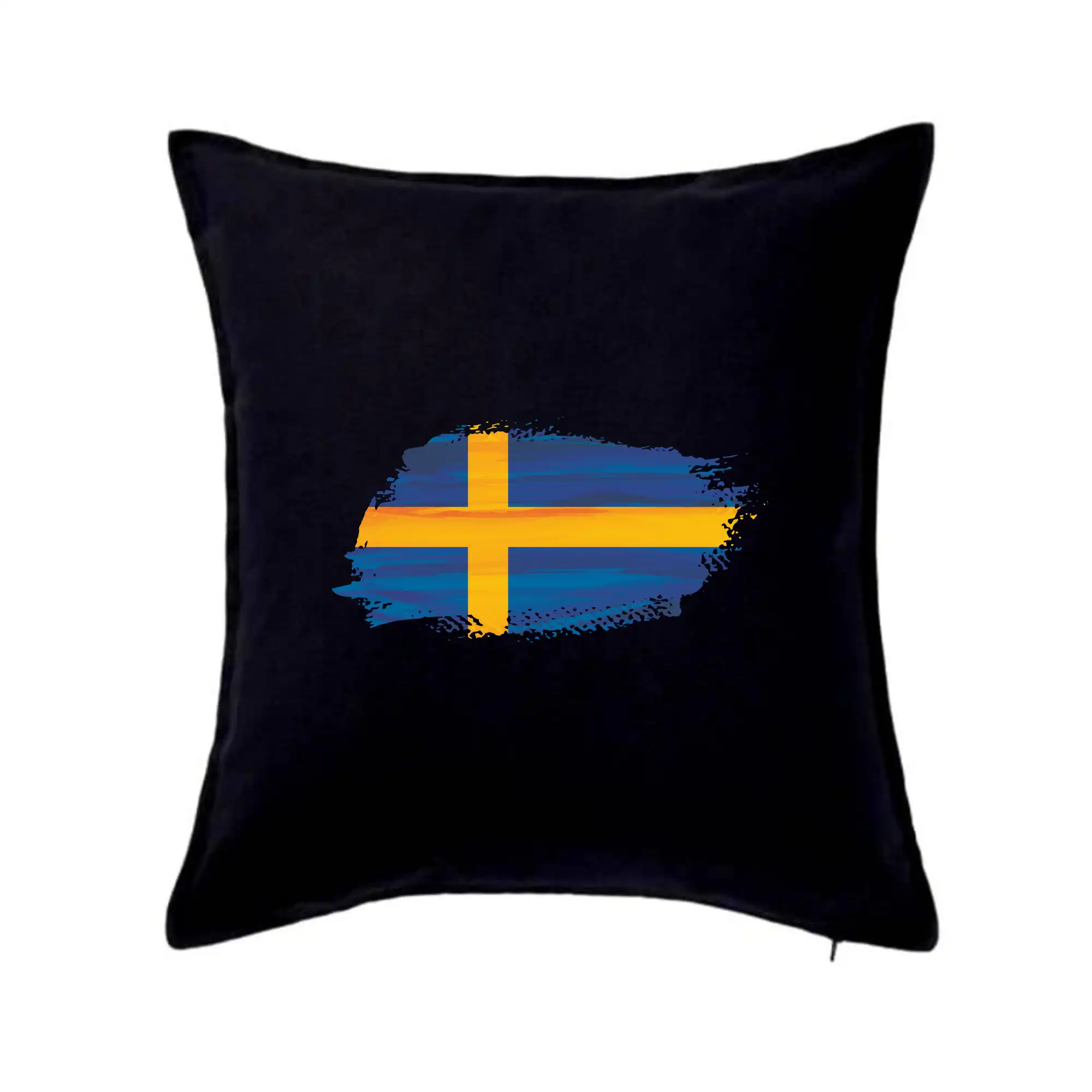 Švédská vlajka kreslená