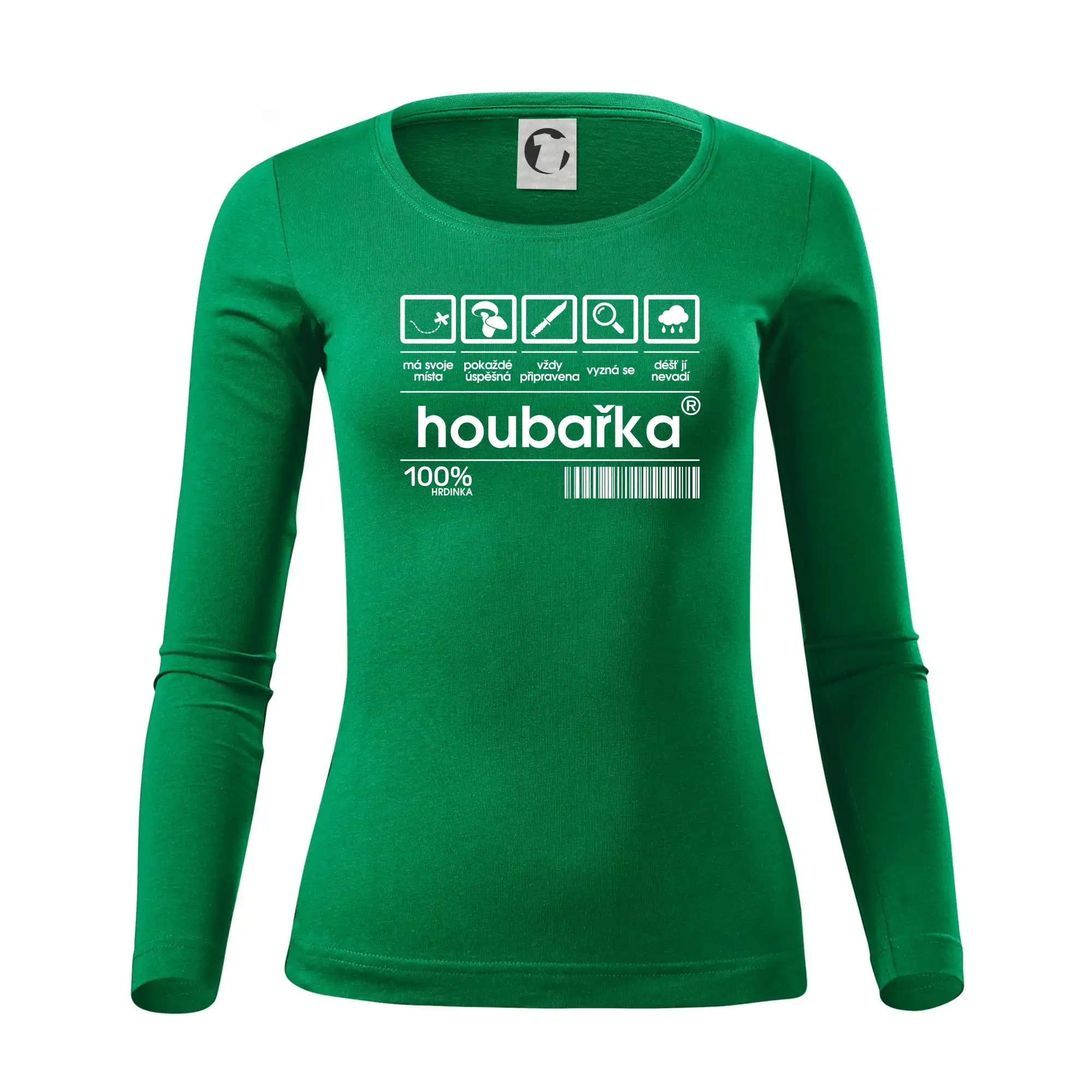 Čárový kód - Houbařka