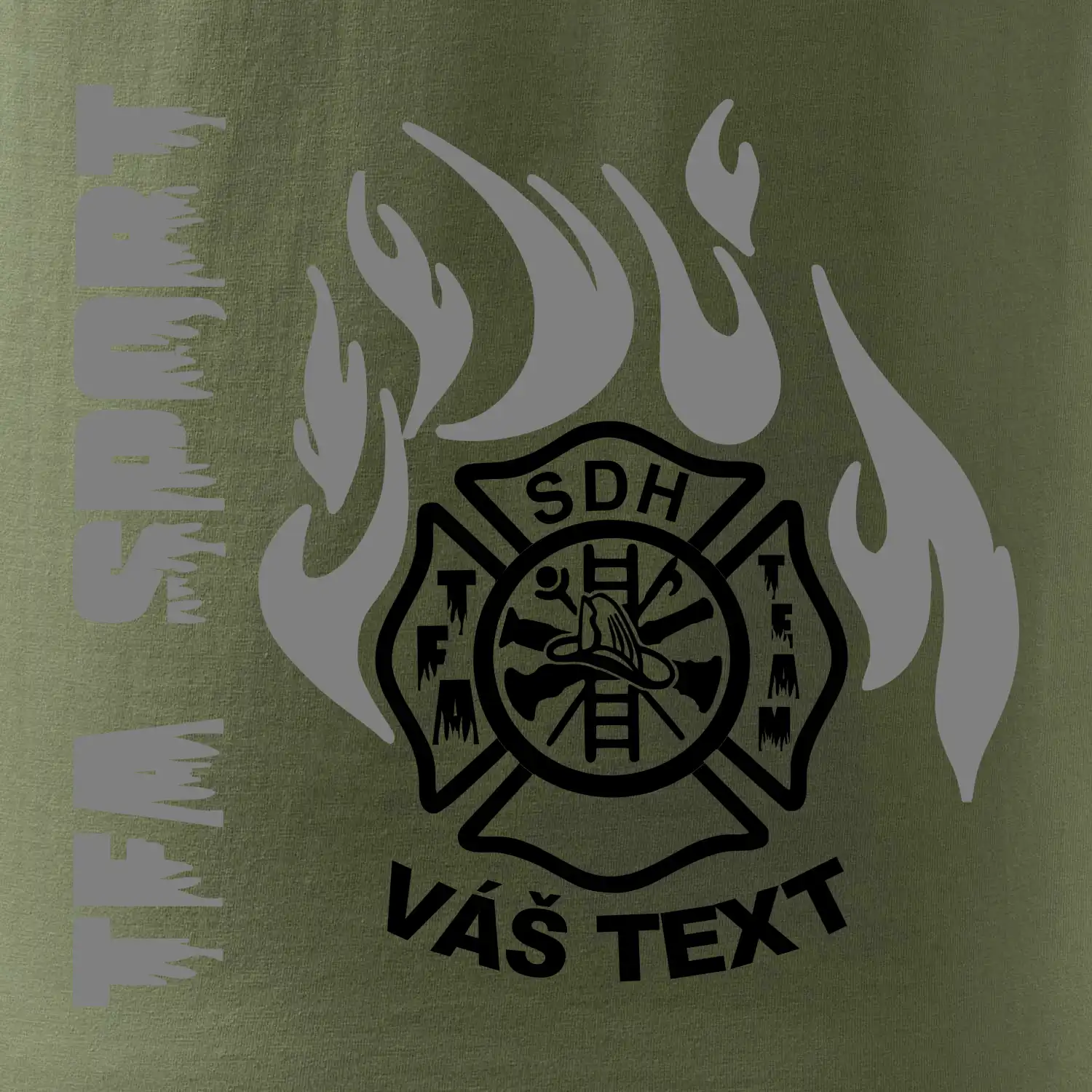 TFA Sport SDH (Reflexní) - Vlastní nápis