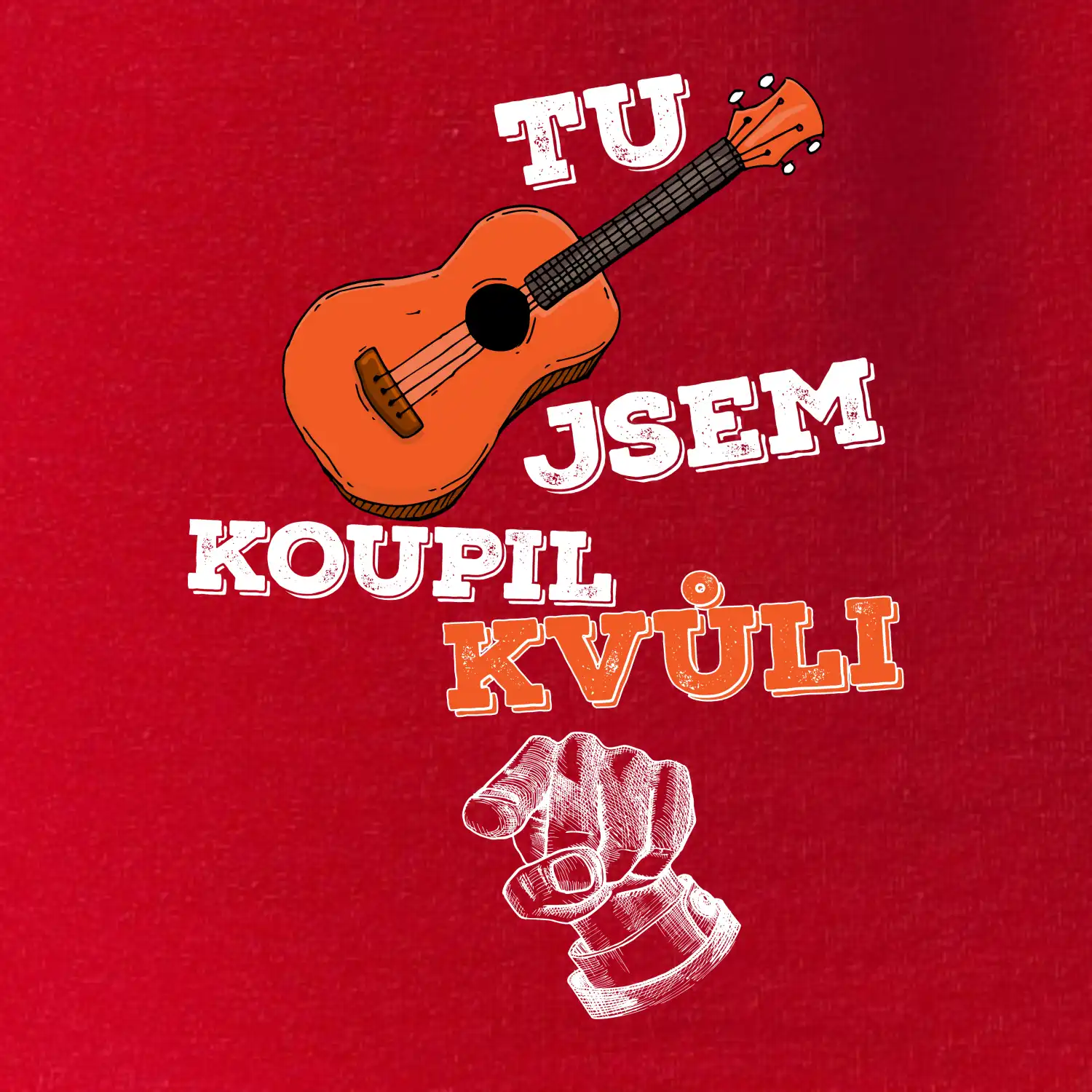 Tu kytaru jsem koupil kvůli tobě