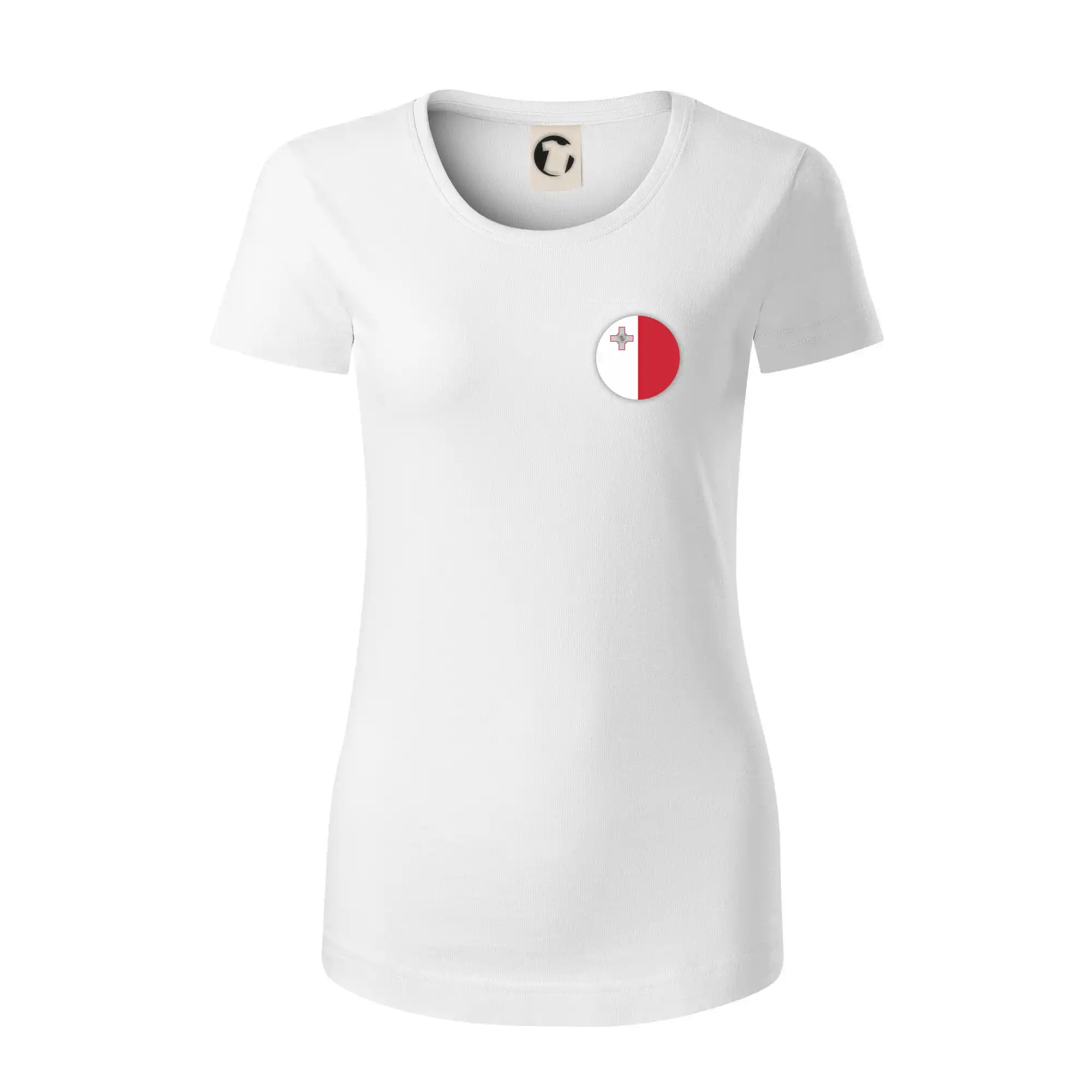 Vlajka Malta kulatá na prso