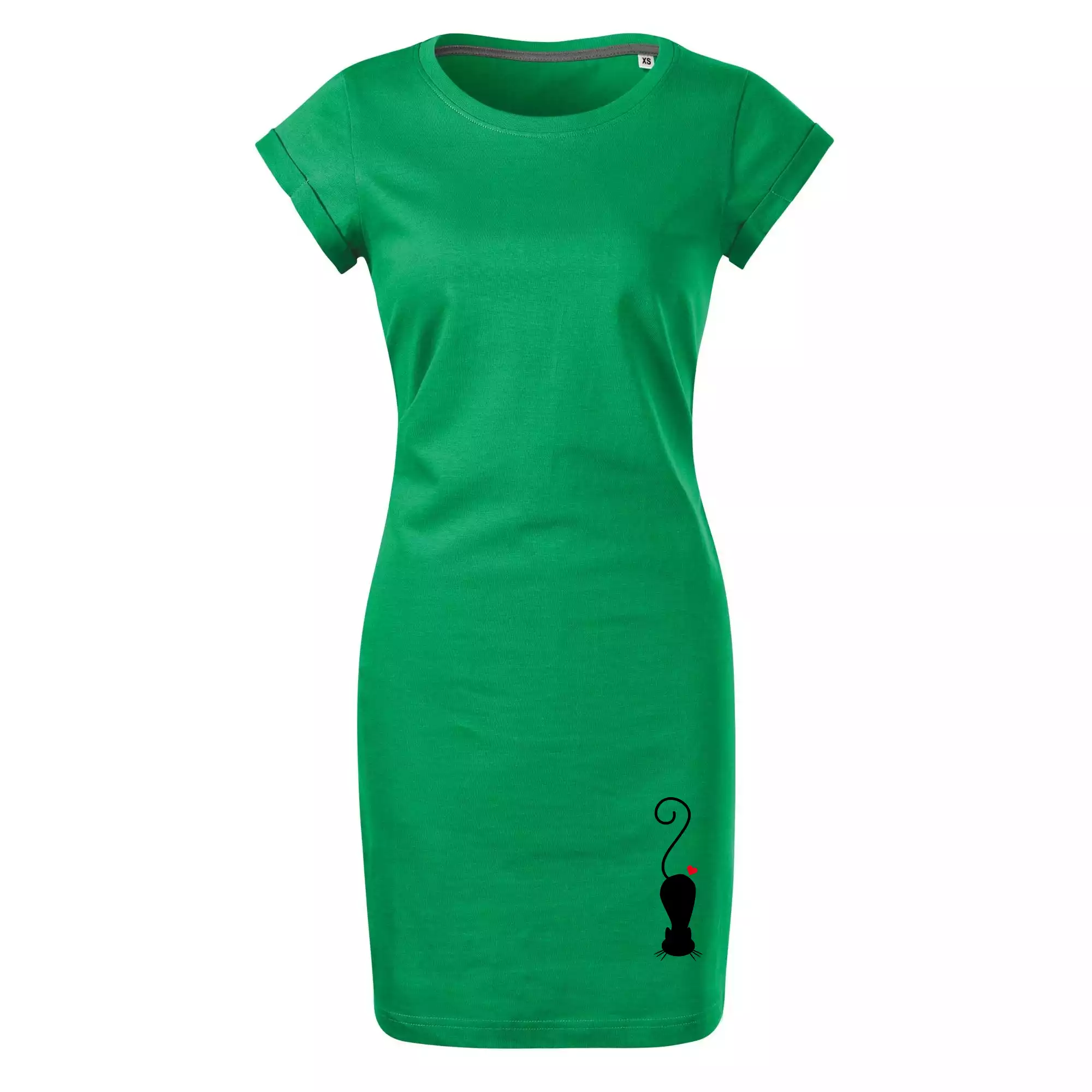 Zamilovaná kočka ležící