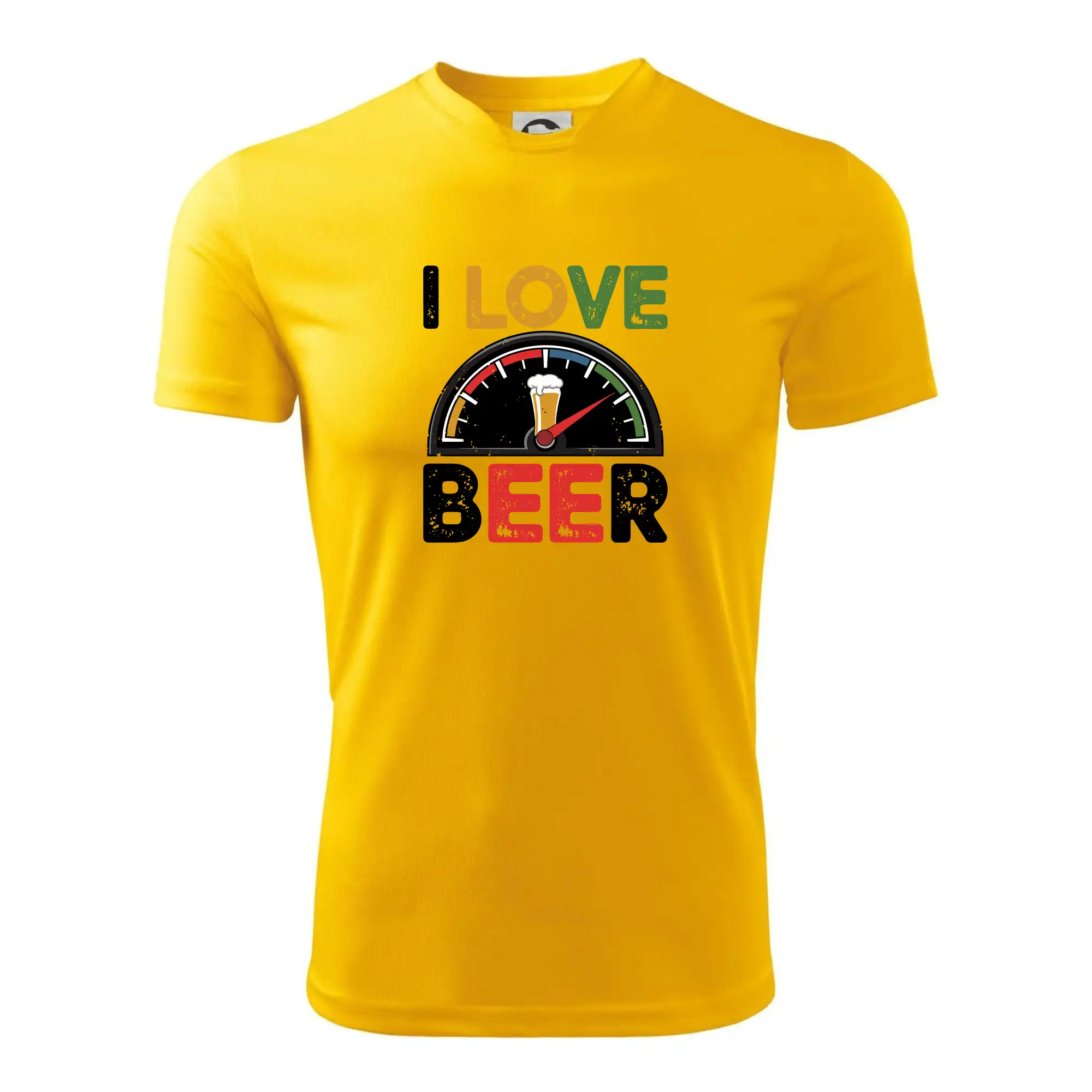 I love beer - palivoměr