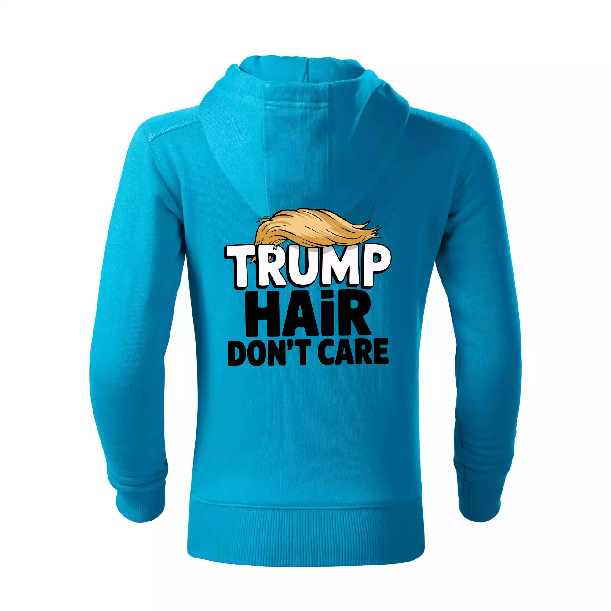 Trump hair dont care