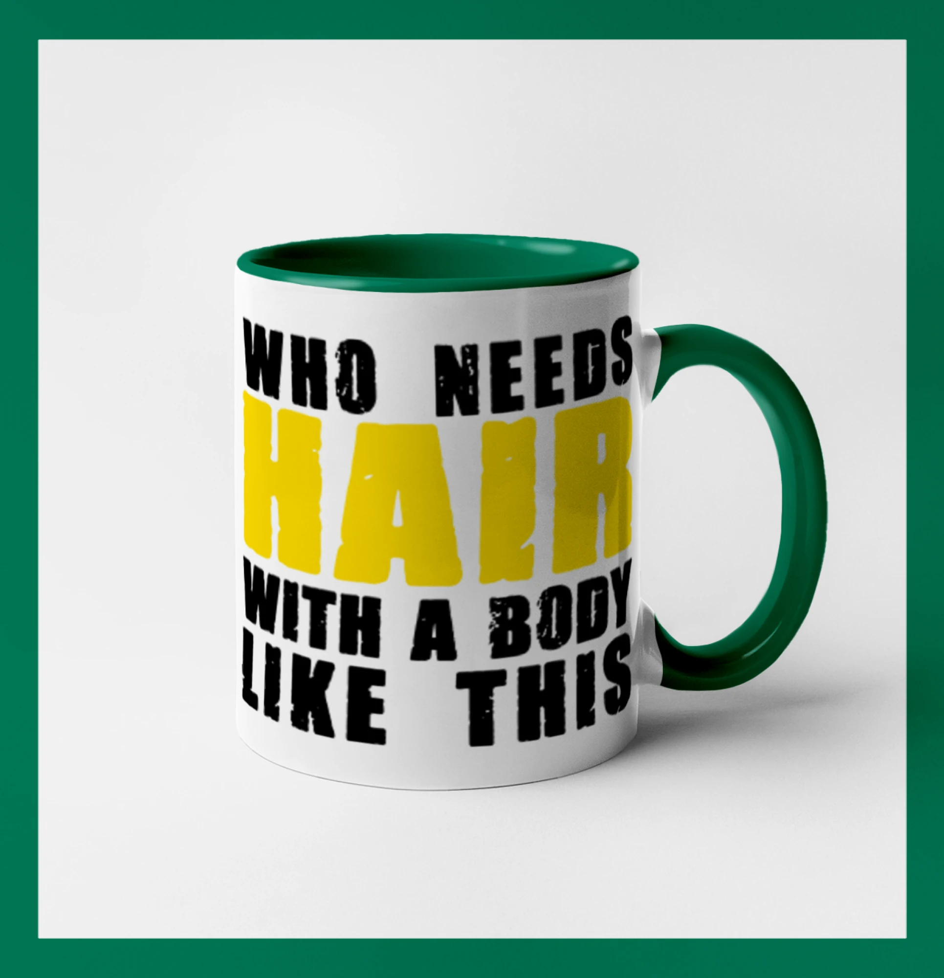 Who Needs Hair With A Body Like This