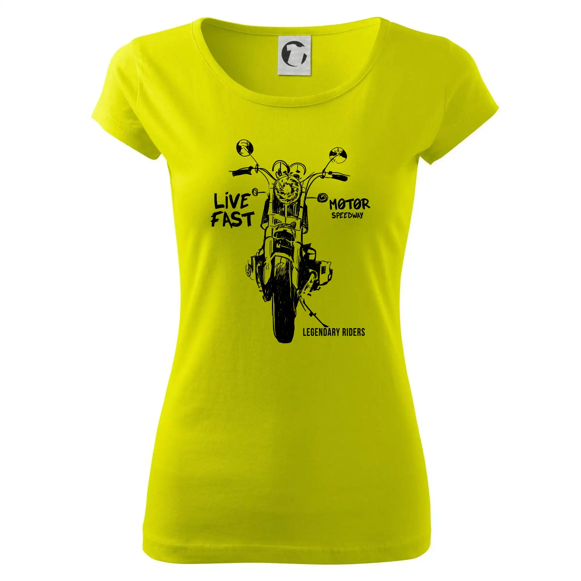 Motorka kresba live fast