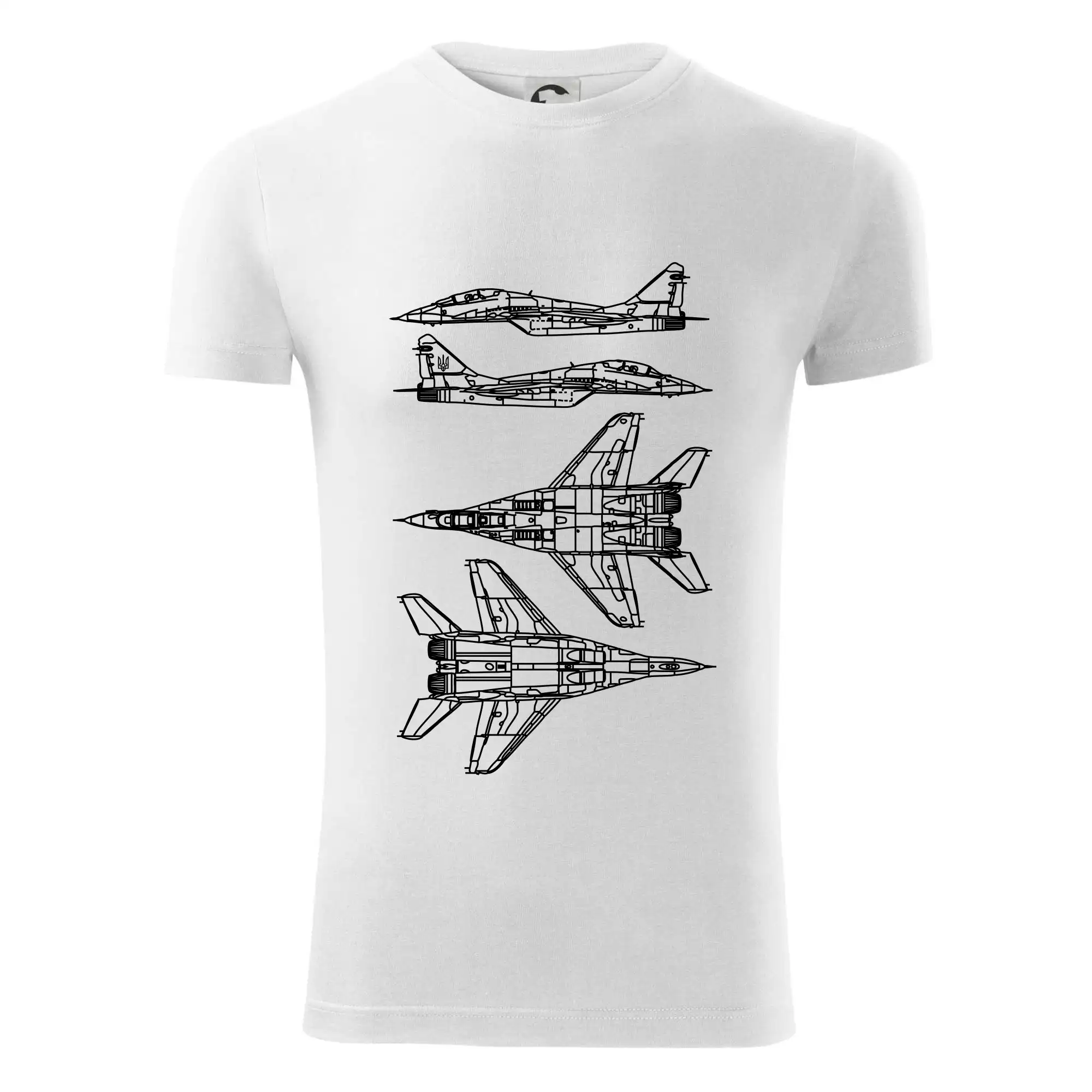 Mig 29 Fulcrum - obrys