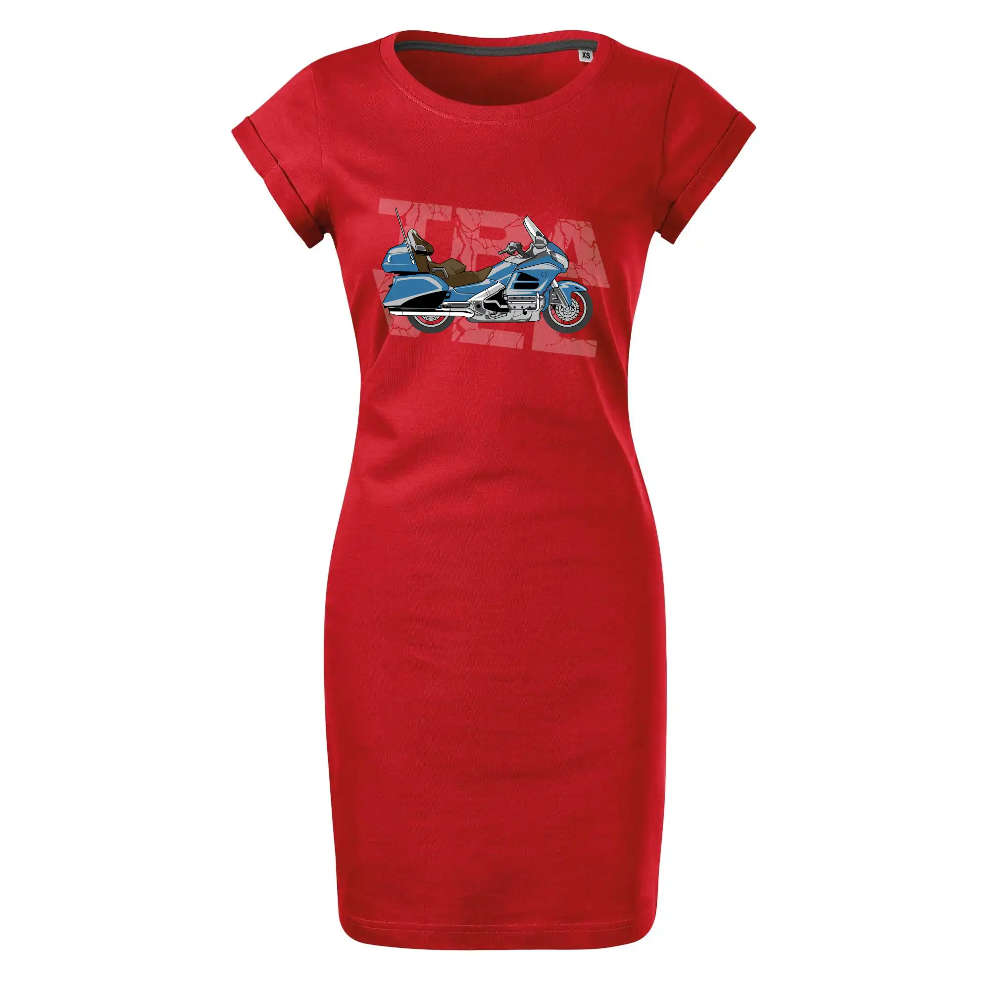 Cestovní motorka Amerika modrá