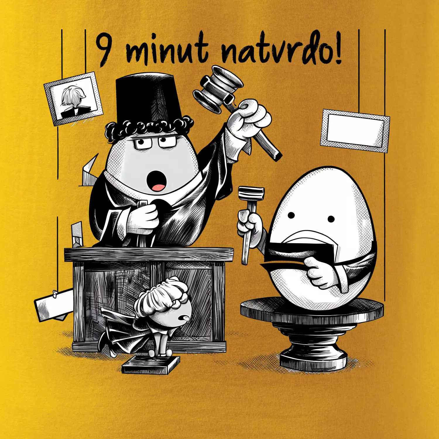 9 minut natvrdo