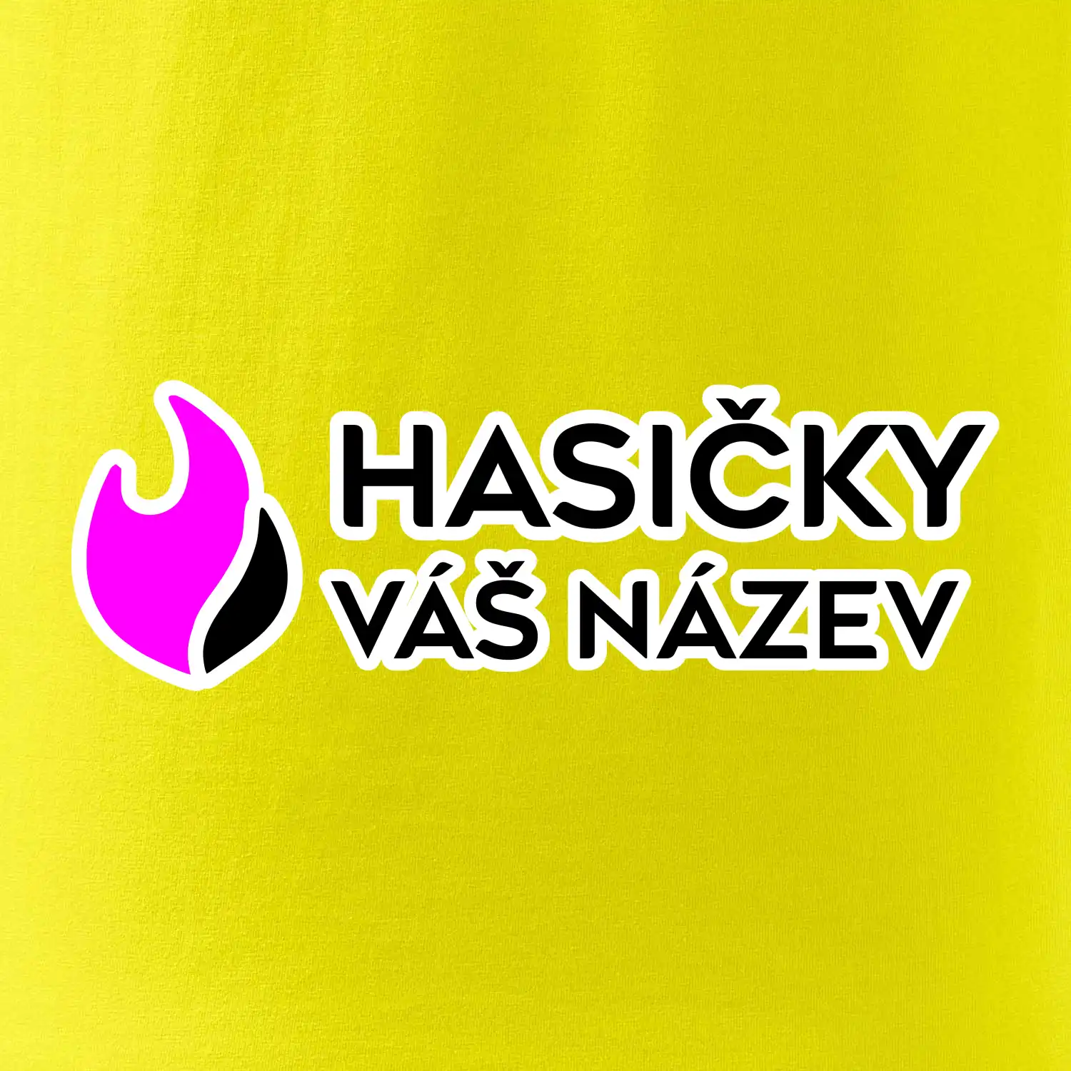 Hasičky půlený oheň - vlastní název