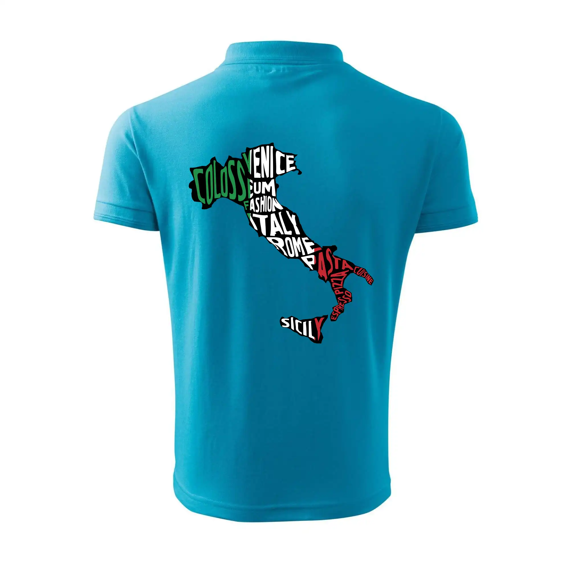 Mapy - názvy měst - Italie