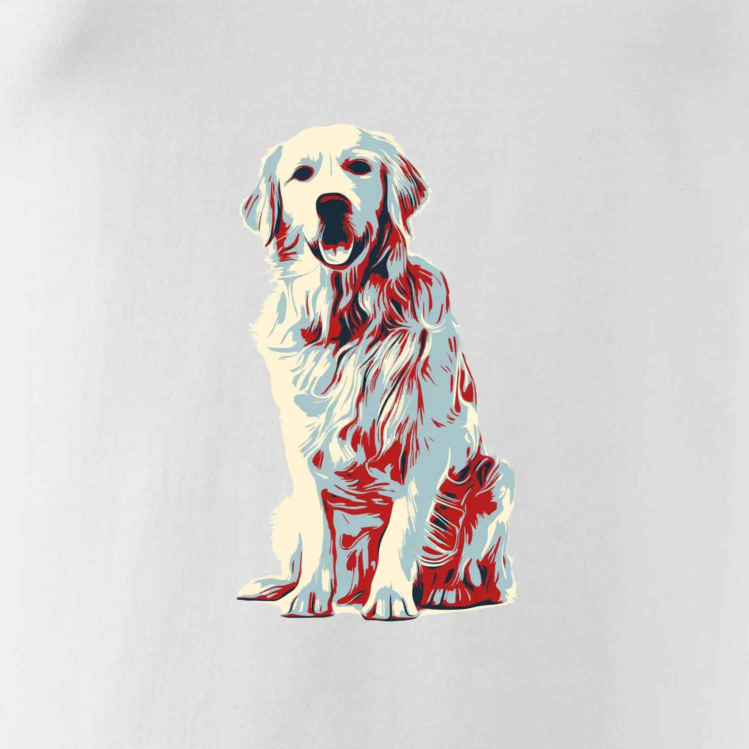 Zlatý retriever vintage