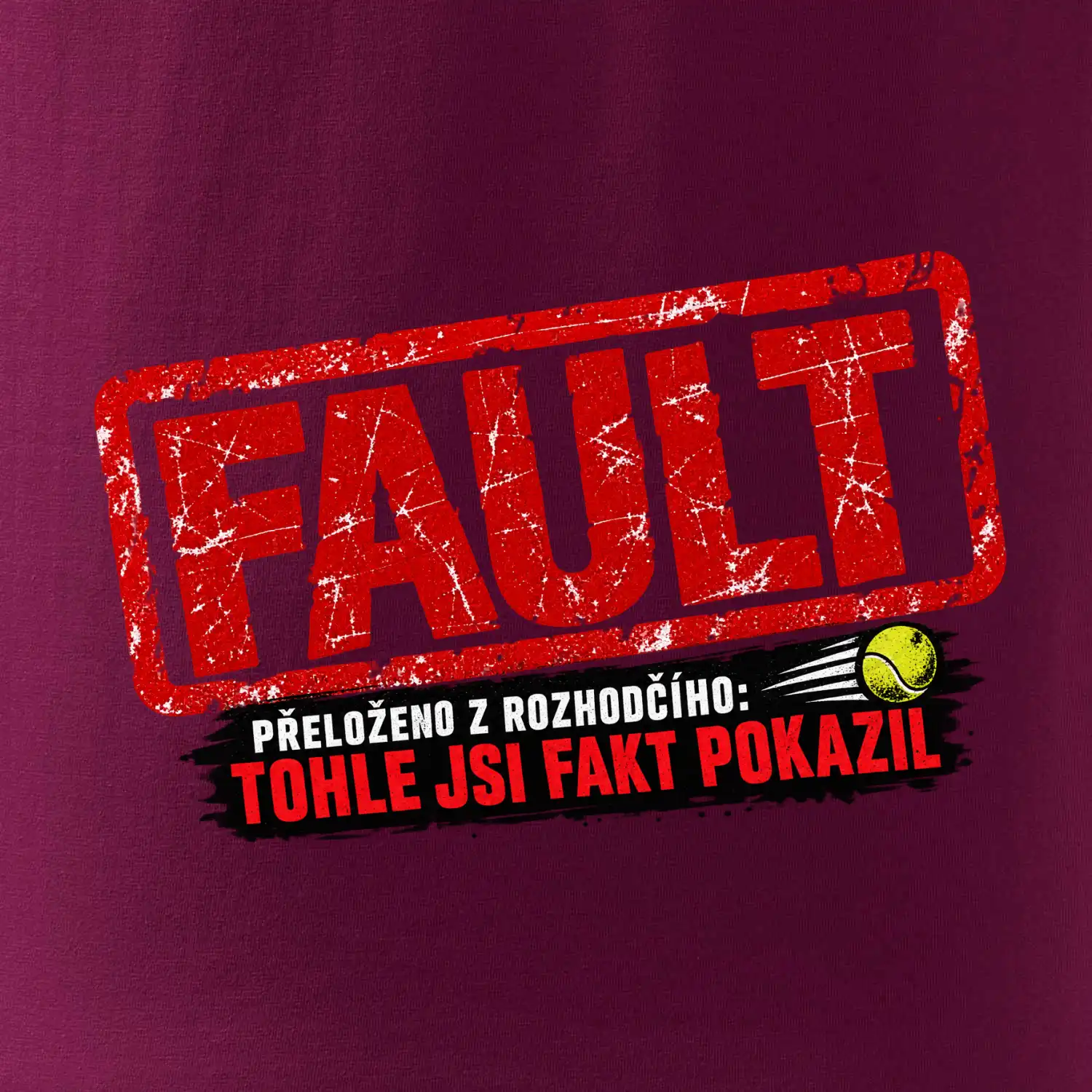 Fault přeloženo z rozhodčího