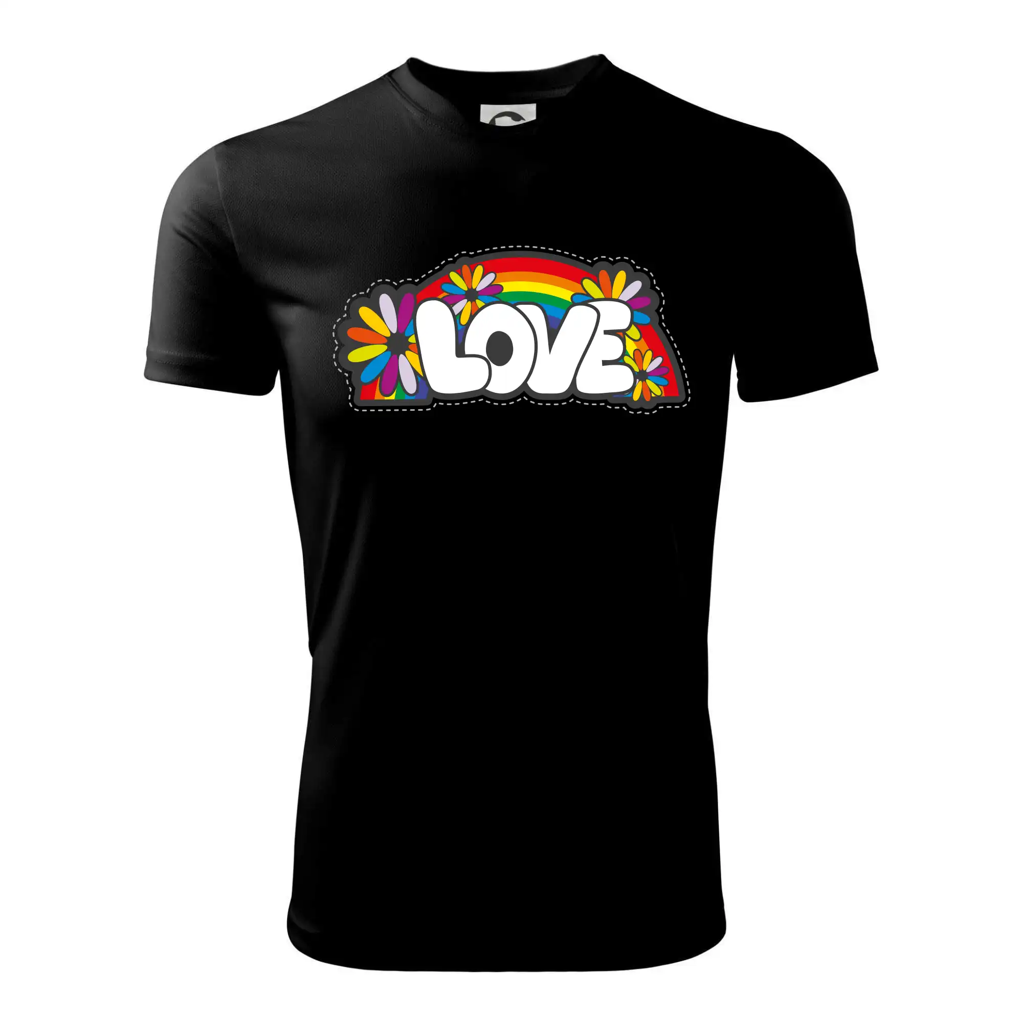 Love s duhou v pozadí