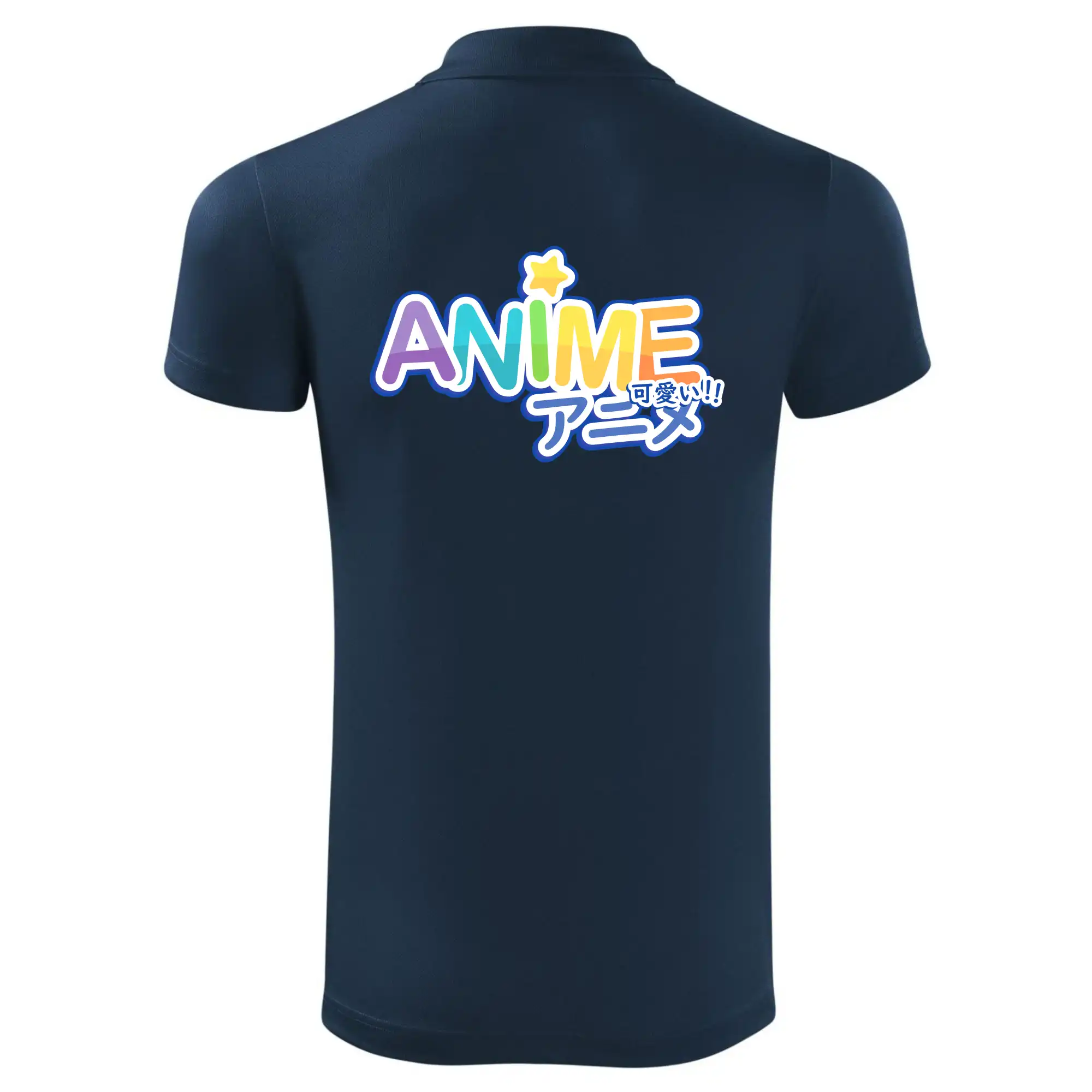 Anime nápis duhový