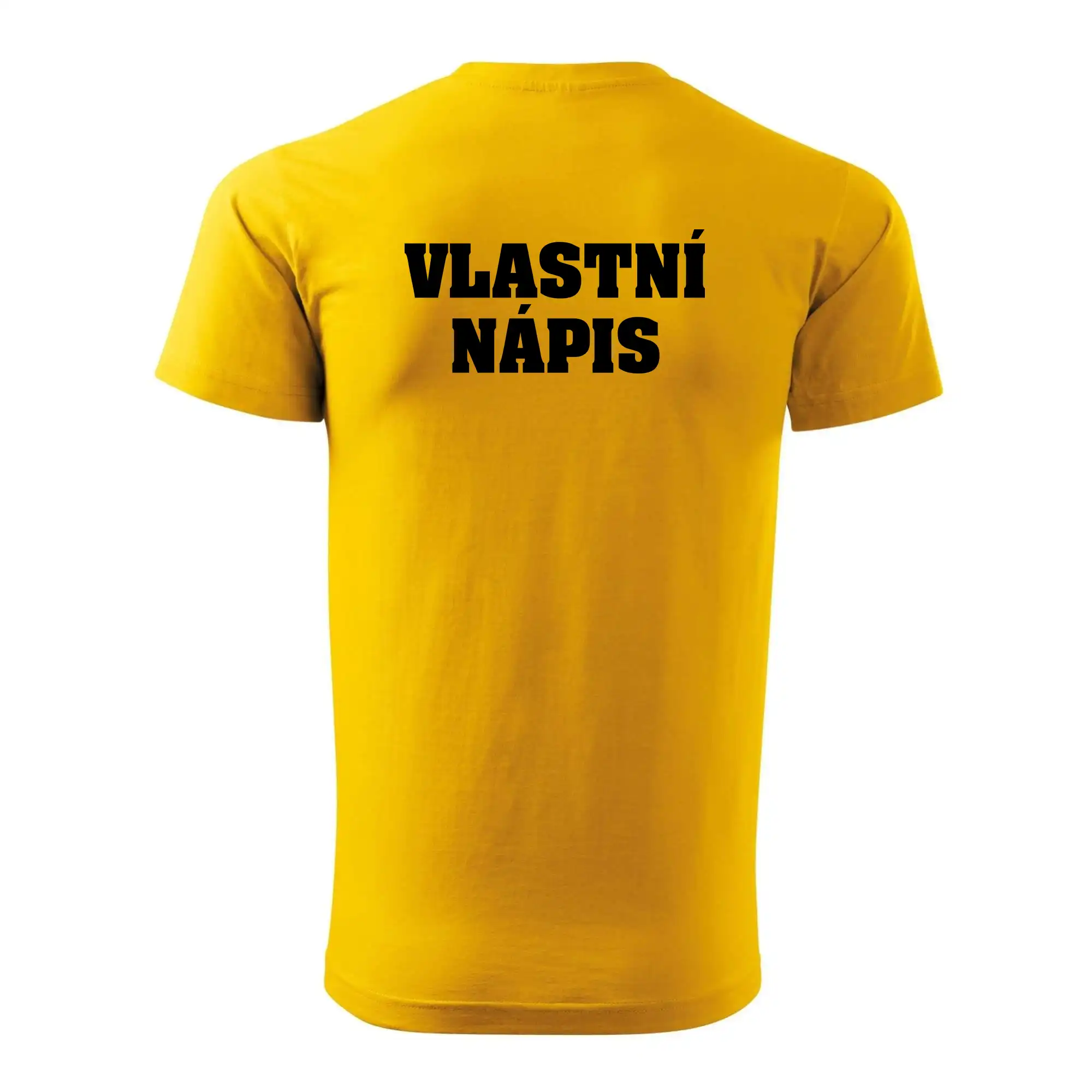 Hvězda života - vlastní nápis vpředu a vzadu