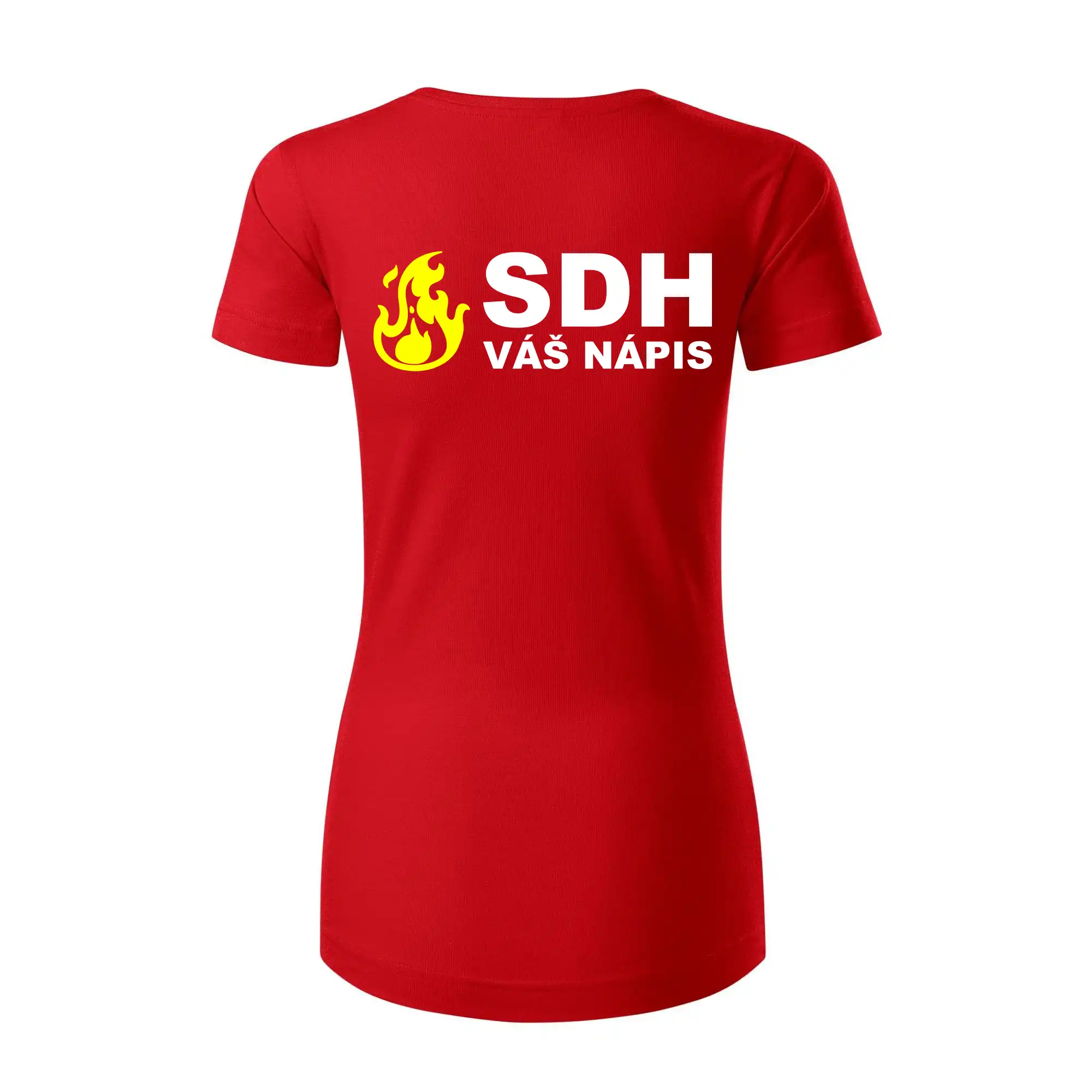 SDH nápis (oheň, firesport, název sboru - vlastní nápis)