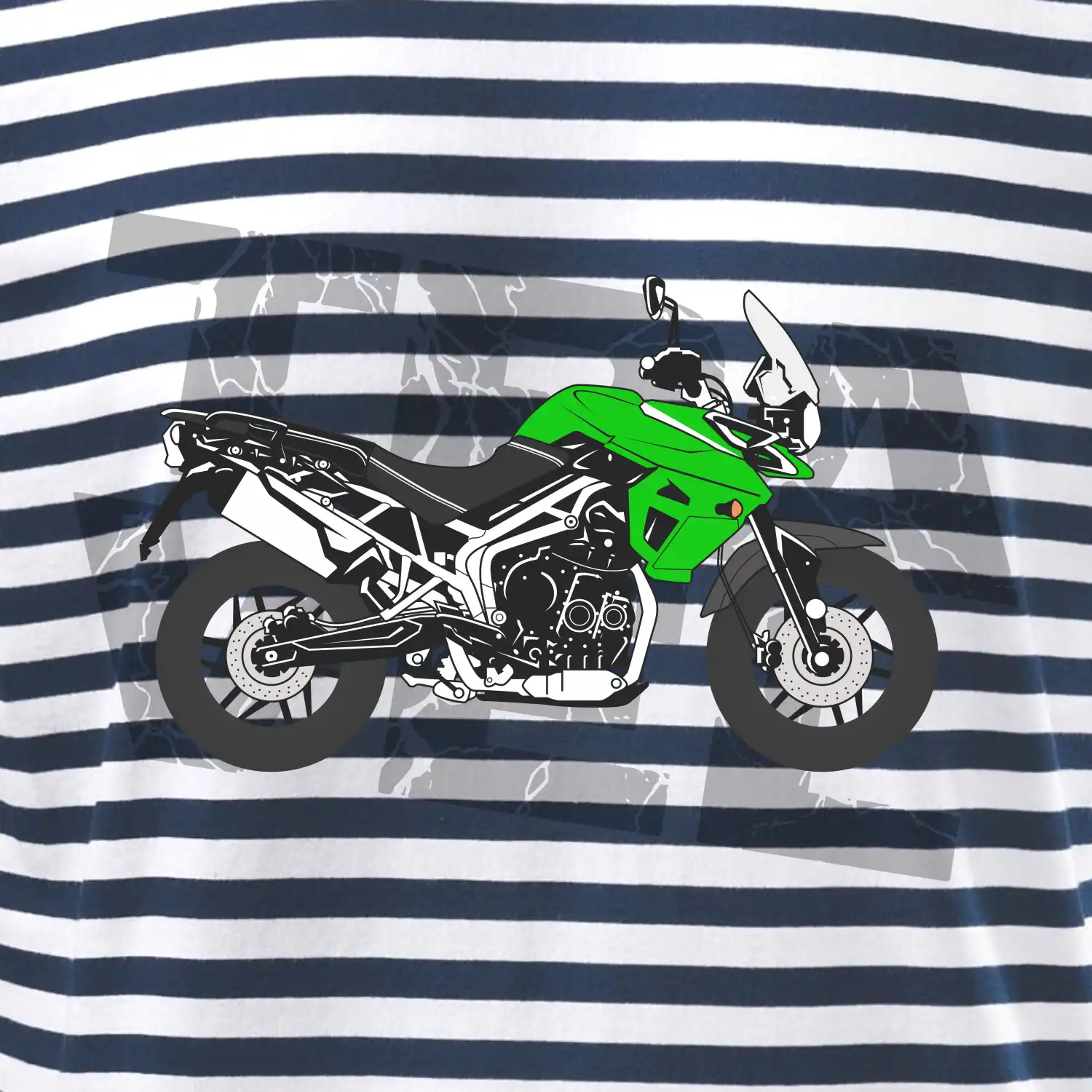Cestovní enduro zelená