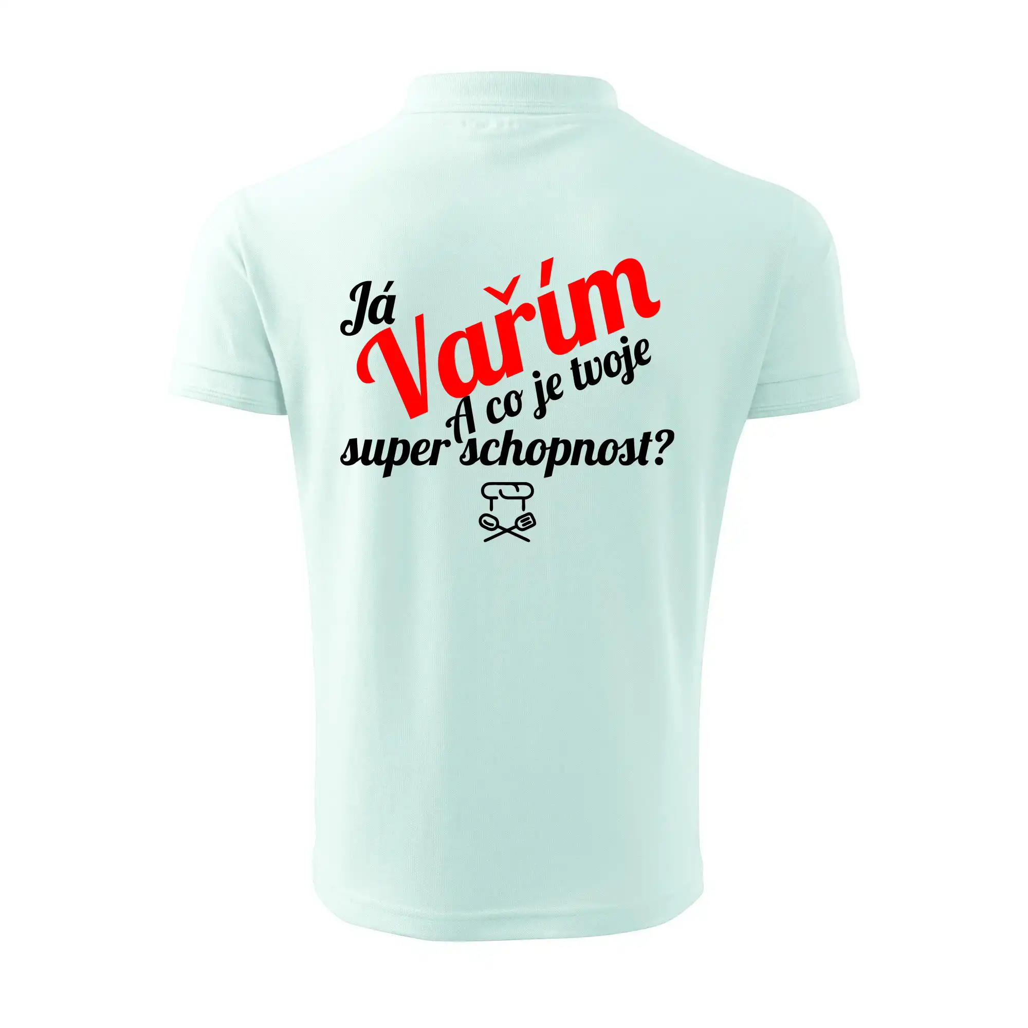 Já vařím - tvoje superschopnost? šikmý nápis