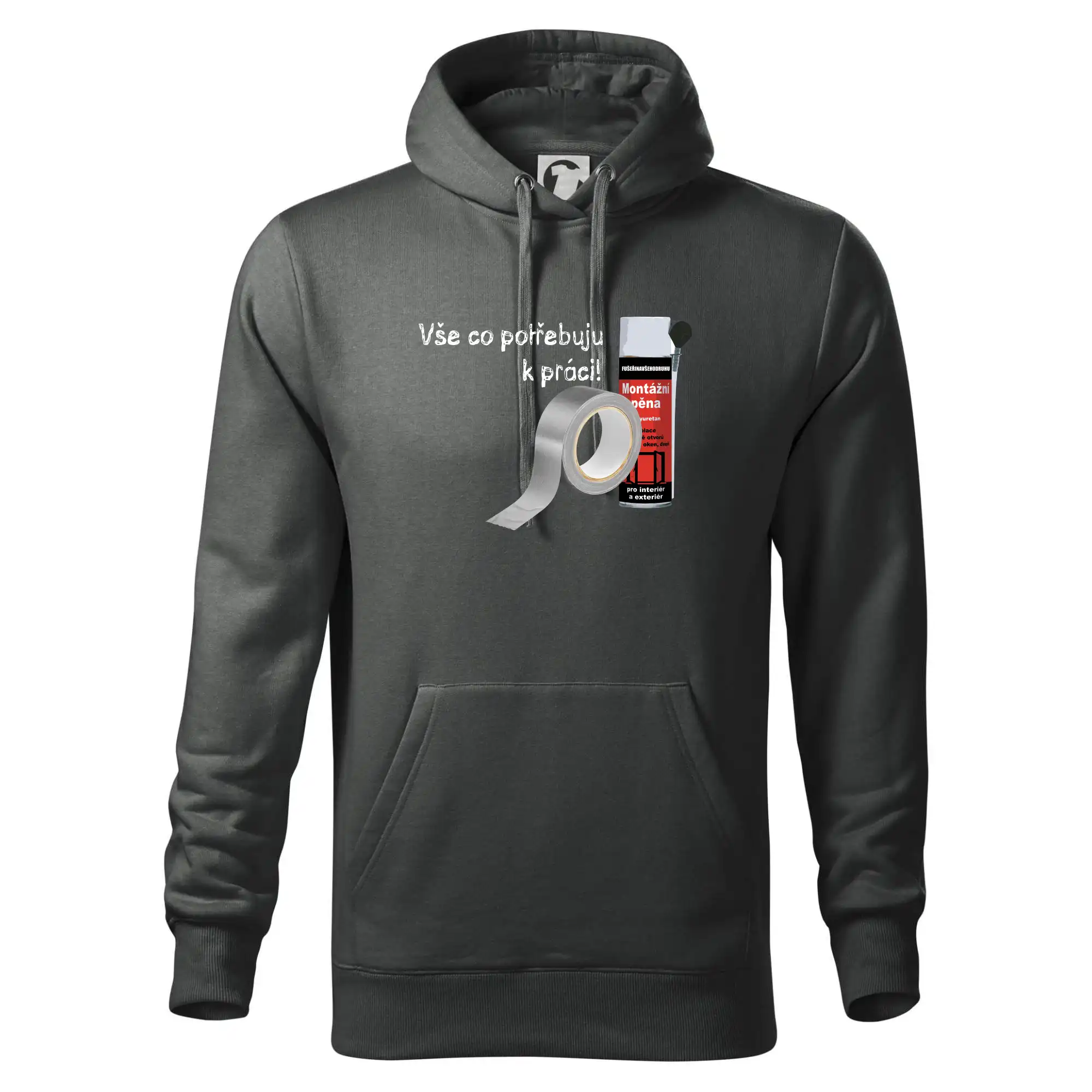 Pěna  a páska - vše co potřebuji k práci