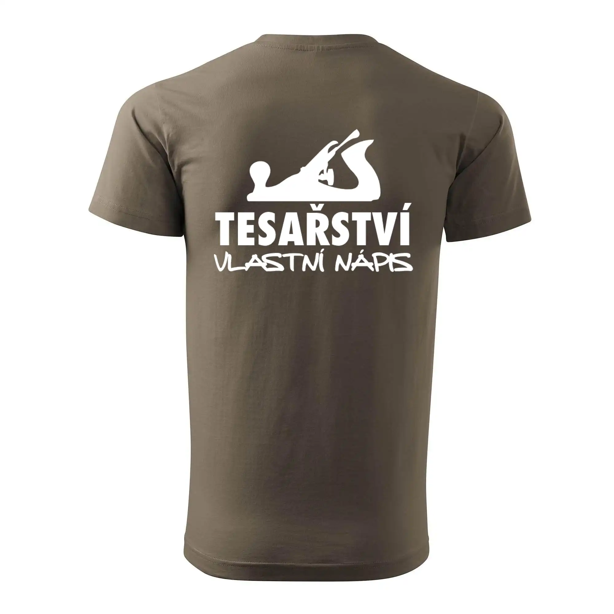 Tesařství - hoblík (vlastní nápis)